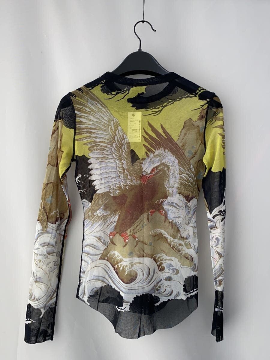 Jean Paul Gaultier Swan Hawk Mesh Long Sleeve Top Size S / US 4 / IT 40 - 2 Thumbnail