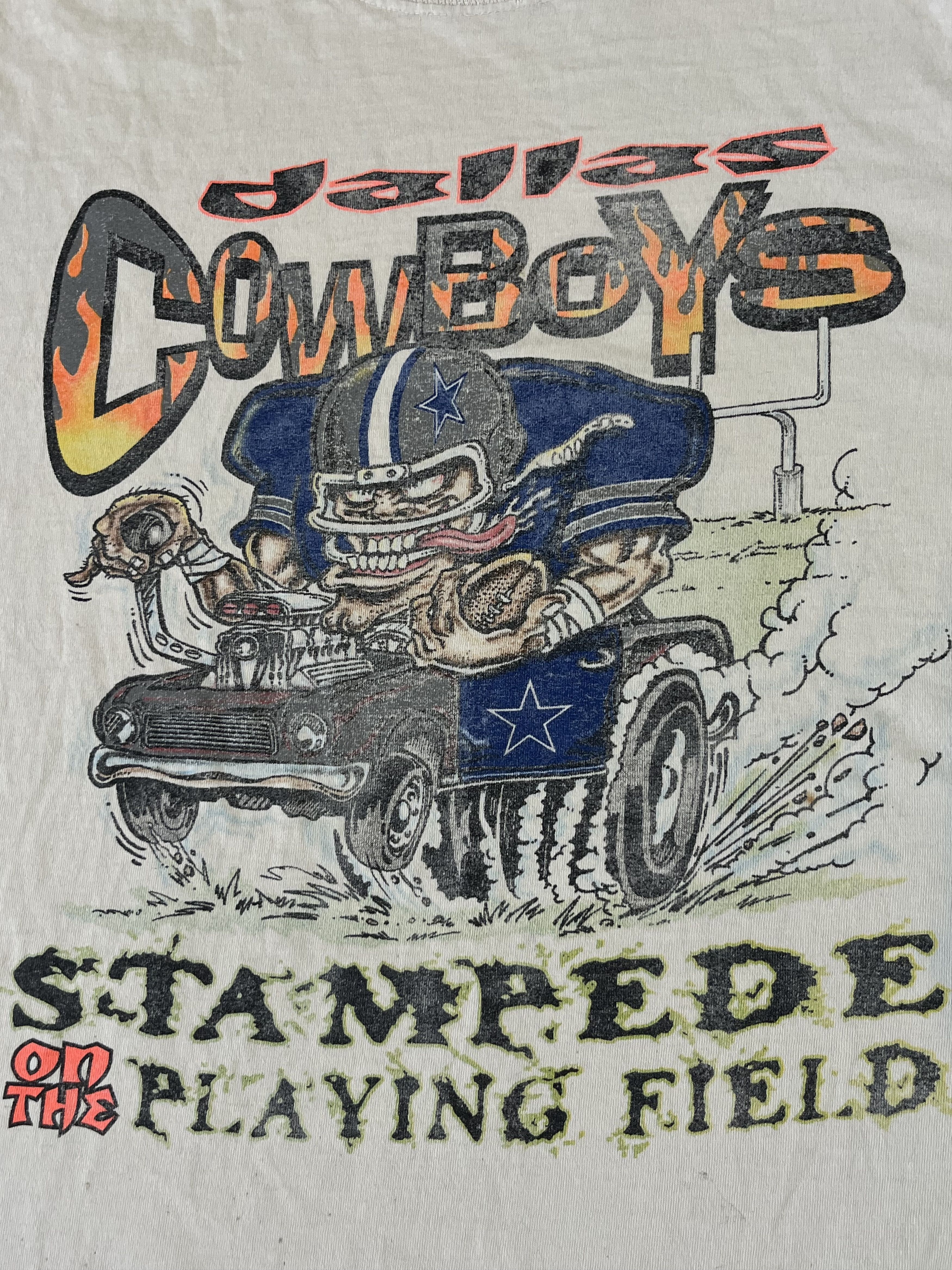Starter 90s Starter Dallas Cowboys Stampede On The Playing Field Size US XL / EU 56 / 4 - 4 Thumbnail