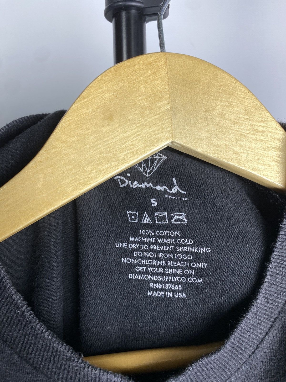Diamond Supply Co. × Vintage Grail Diamond Supply Co Big Logo sk8 T Shirt Made In USA Size US S / EU 44-46 / 1 - 5 Thumbnail