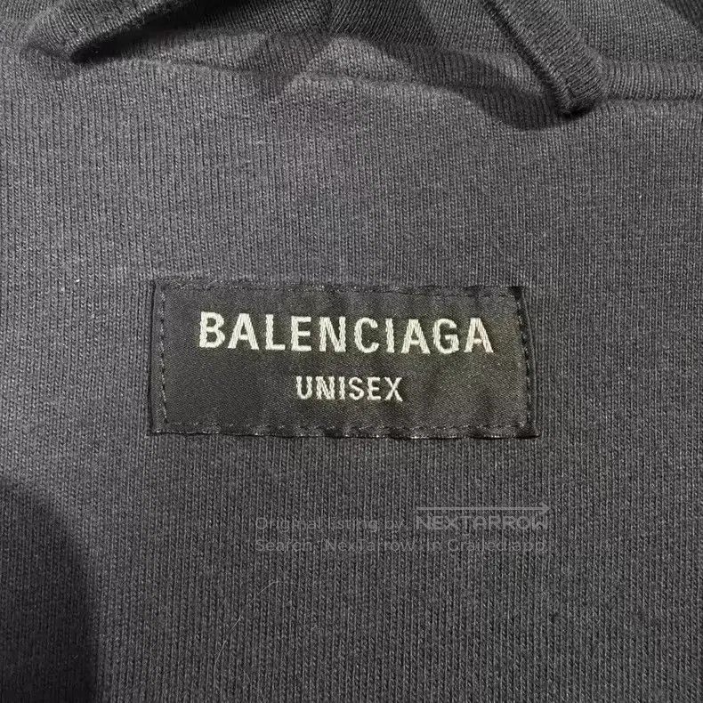 Balenciaga Balenciaga Reversed Letter Zip Hoodie Size US XXS / EU 40 - 3 Thumbnail