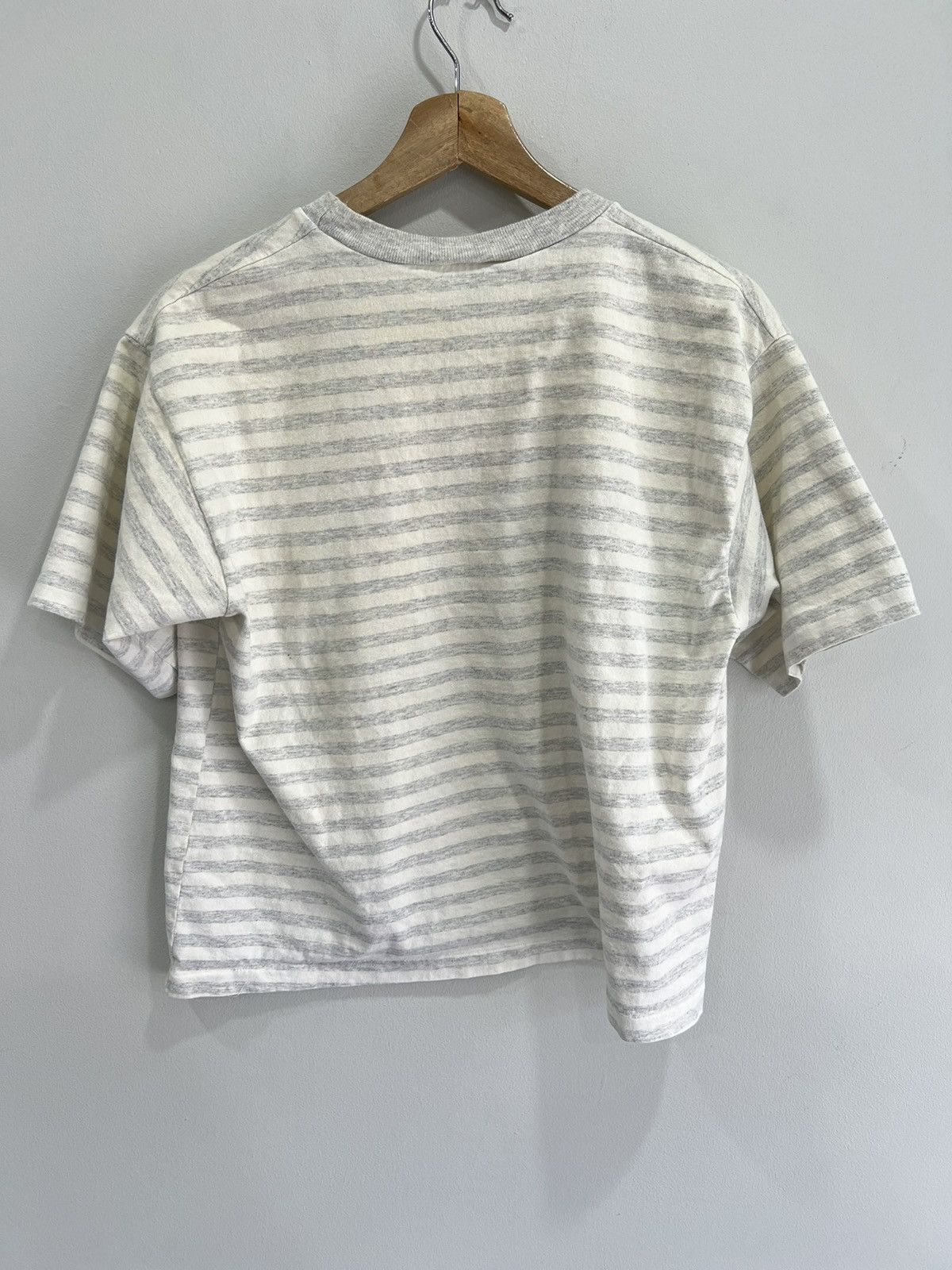 Vintage Vtg Womens Hunk Patrol Striped Shirt Cropped Y2K guy beach Size US XS / EU 42 / 0 - 4 Thumbnail