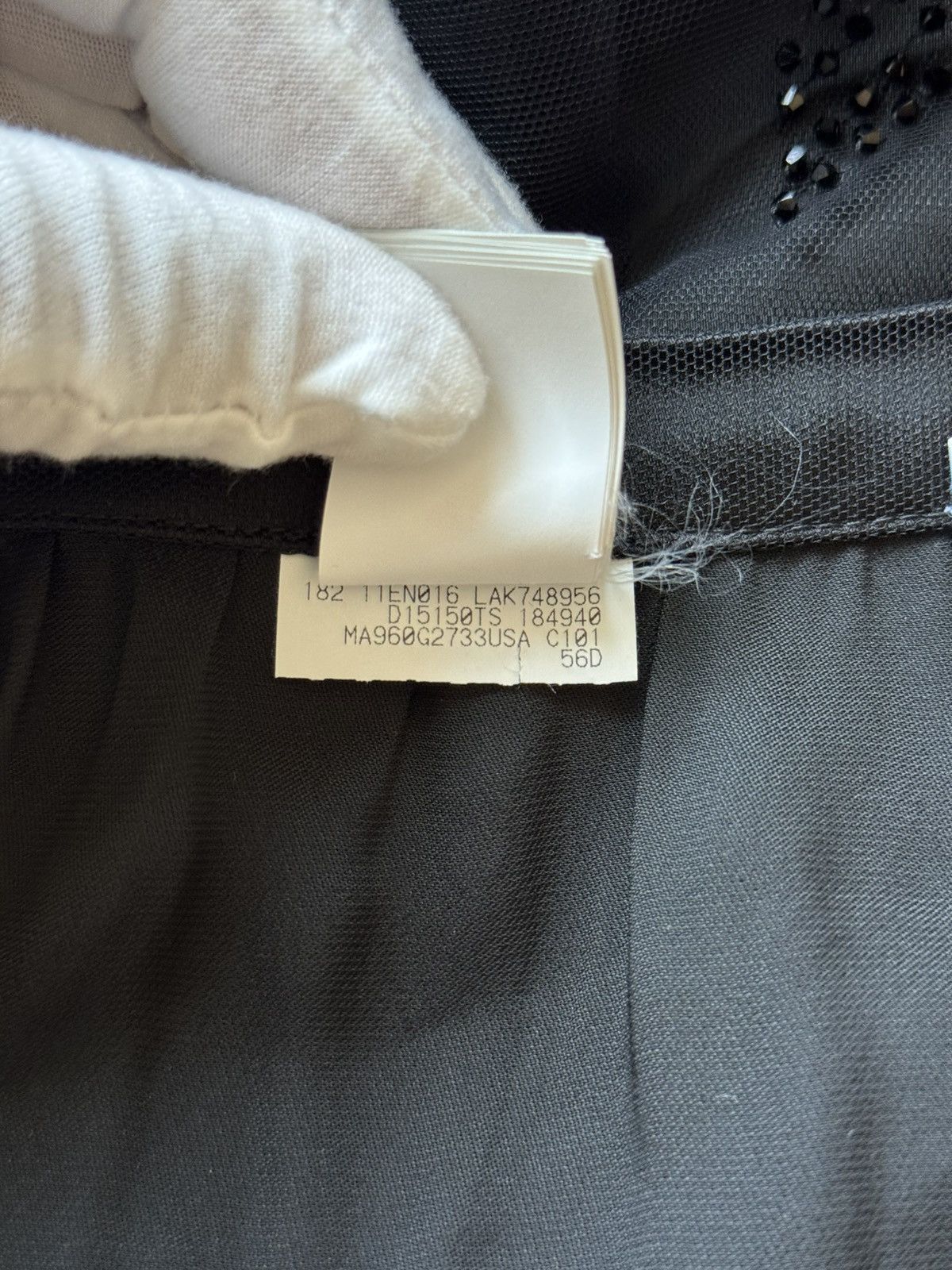 Brunello Cucinelli Brunello Cucinelli Layerd sheer tulle overlay beaded skirt 6 Size 28" / US 6 / IT 42 - 8 Thumbnail