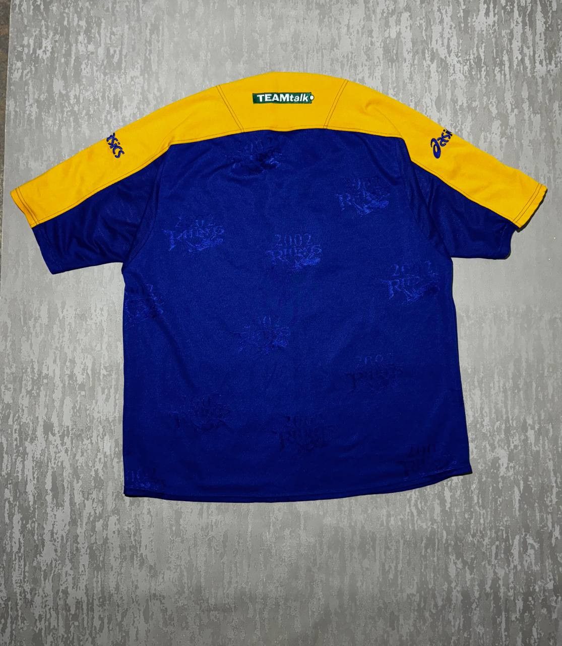 Asics LEEDS RHINOS ENGLAND 2002 LIMITED EDITION JERSEY ASICS XL Size US XXL / EU 58 / 5 - 11 Thumbnail