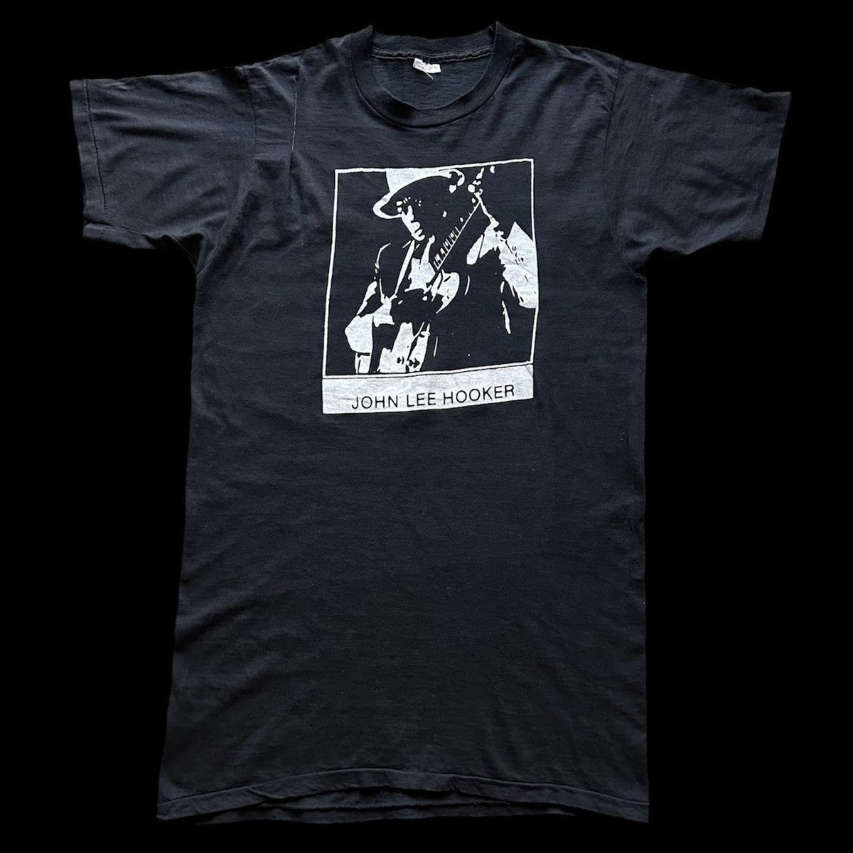 Band Tees × Fruit Of The Loom × Vintage 80’s John Lee Hooker vintage t-shirt Size US M / EU 48-50 / 2 - 2 Thumbnail
