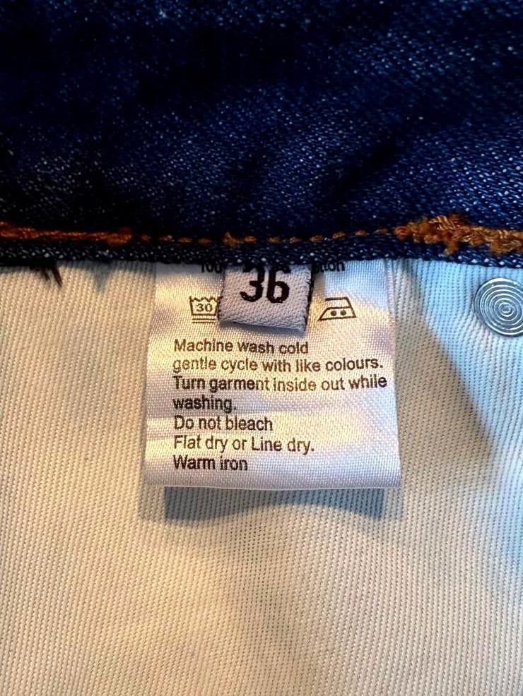 Designer Spier & Mackay Slim Fit Denim Jeans – Size 36x33 Size US 36 / EU 52 - 3 Thumbnail