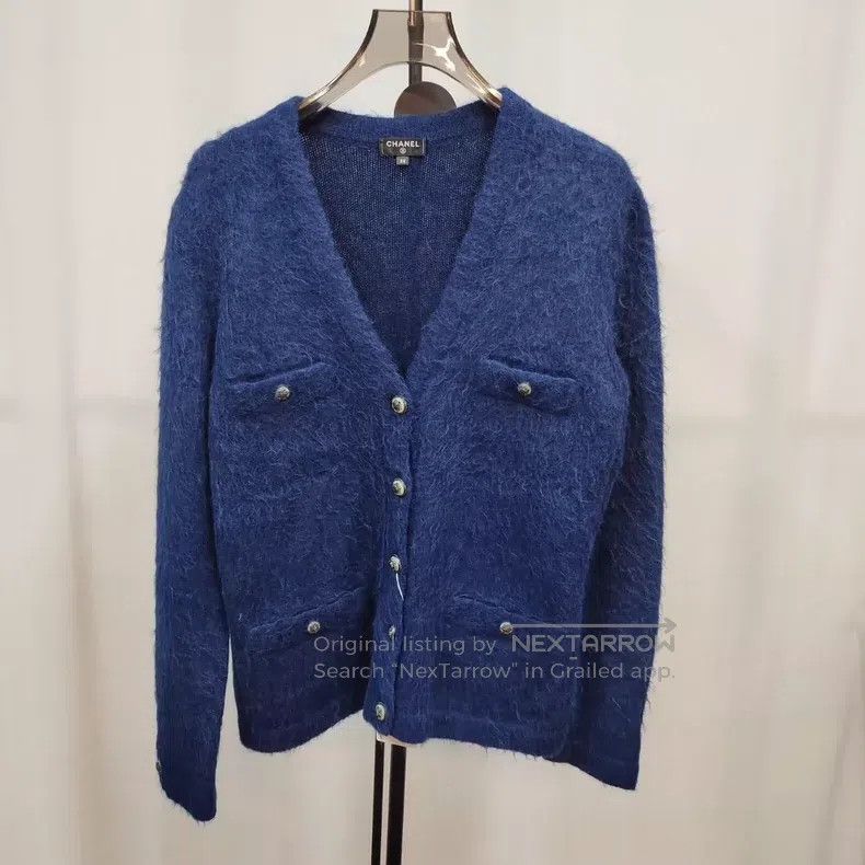 Chanel Chanel Snow Series Knitted Cardigan coat Size XS / US 0-2 / IT 36-38 - 1 Thumbnail
