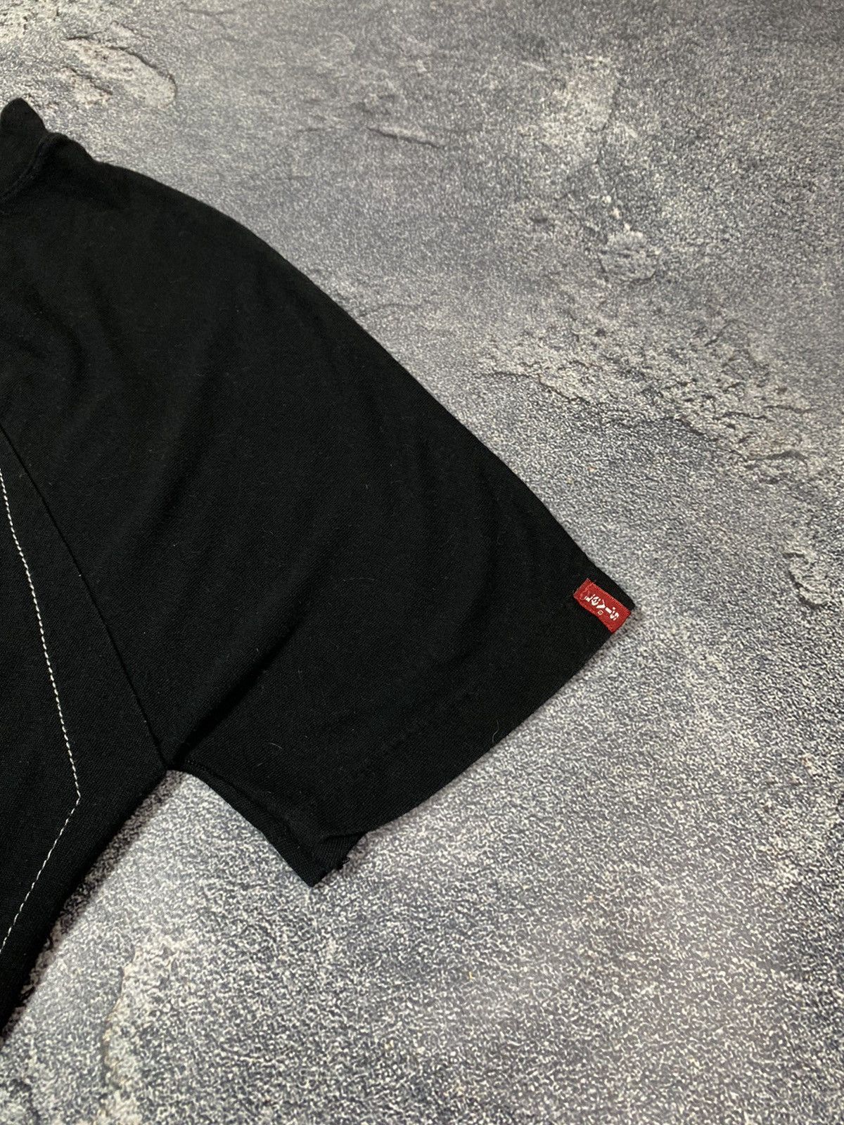 Levi's × Levi's Vintage Clothing × Vintage Vintage LEVIS Red Tab black Tshirt Size US M / EU 48-50 / 2 - 4 Thumbnail