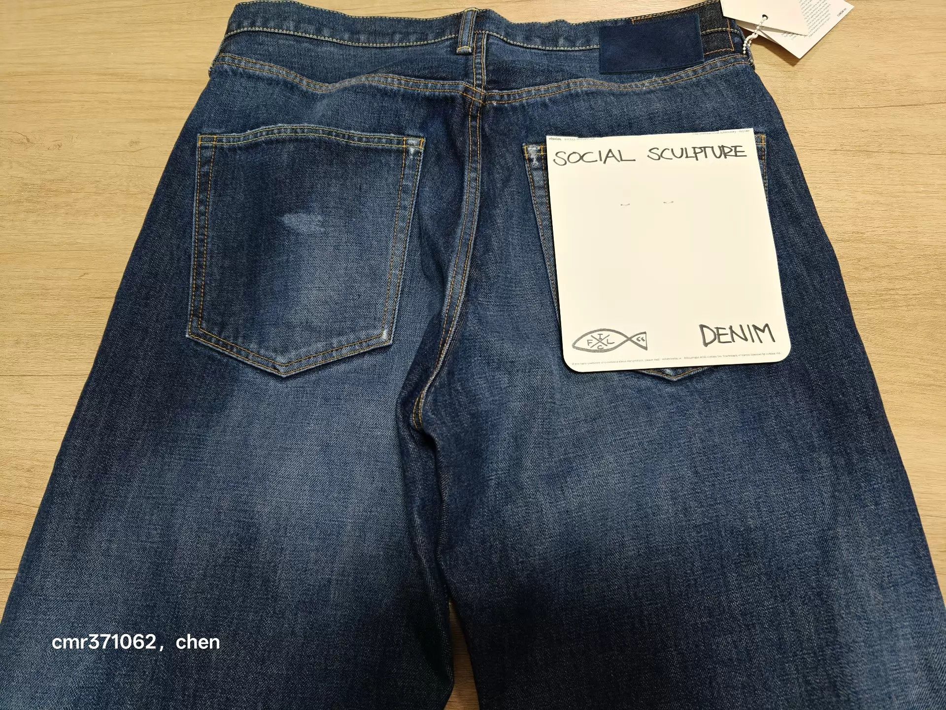 Visvim VISVIM 25AW 01 WIDE DMGD-5 Pants 15oz selvedge w30l30 Size US 30 / EU 46 - 8 Thumbnail