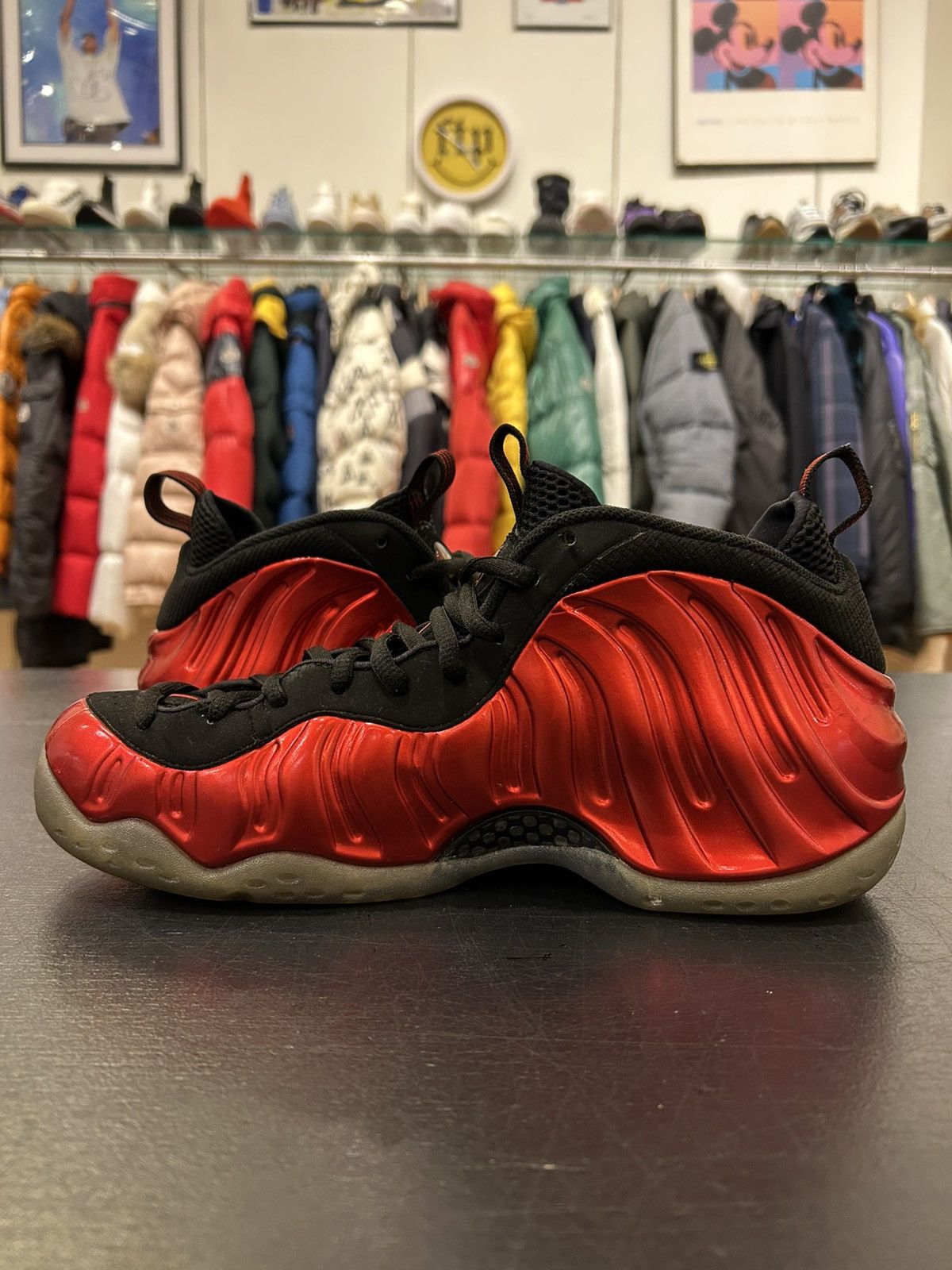 Nike Nike Air Foamposite One ‘Metallic Red’ Size US 11 / EU 44 - 3 Thumbnail