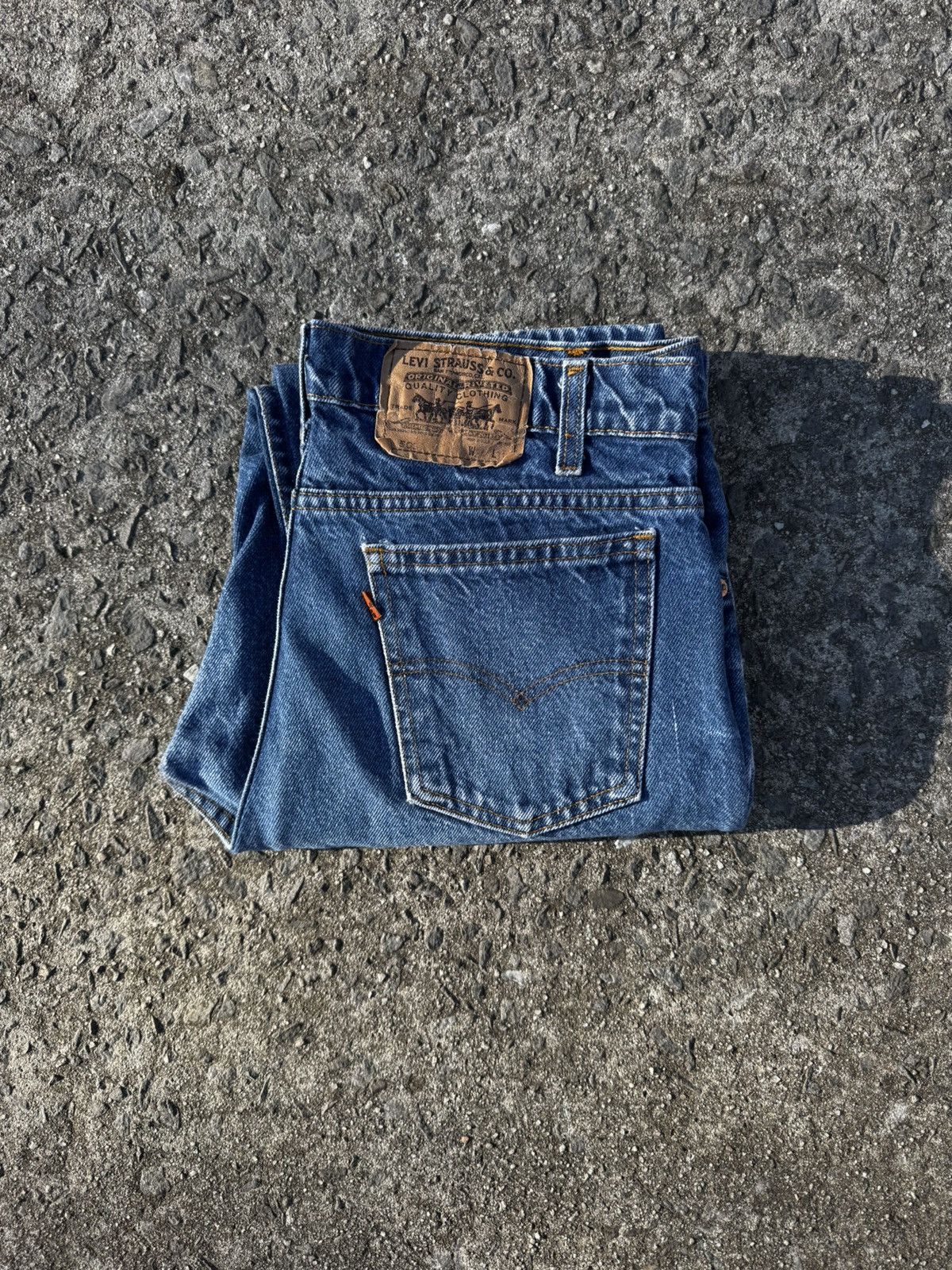 Levi's Vintage Levi’s 1990s orange tab 505 Size US 34 / EU 50 - 1 Thumbnail