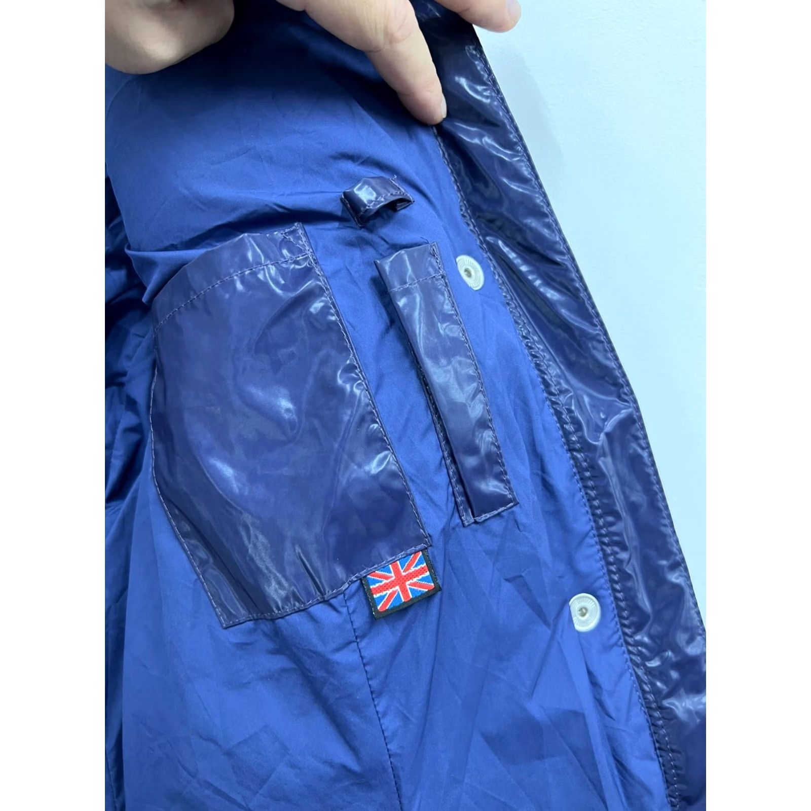 Belstaff Belstaff Jacket Puffer Jacket Ladies Size S Purple Logo Nylon Down 80% Down 20% Feather Wool lining Casual Womens Size S / US 4 / IT 40 - 6 Thumbnail