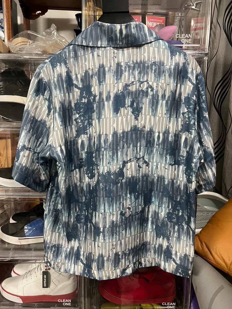 Amiri AmiriLogo silk shirt 2503-Nextarrow Size US S / EU 44-46 / 1 - 4 Thumbnail