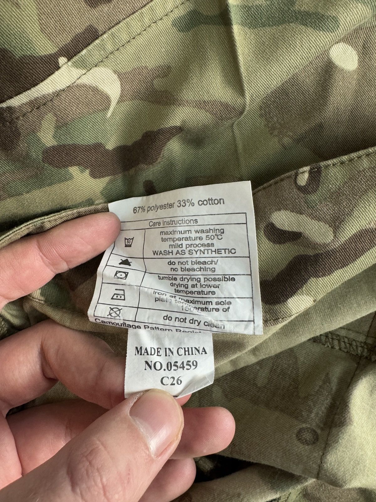 Other Men’s Army Trousers Combat Cargo Multicam Camo Pants USA Size US 40 / EU 56 - 15 Thumbnail