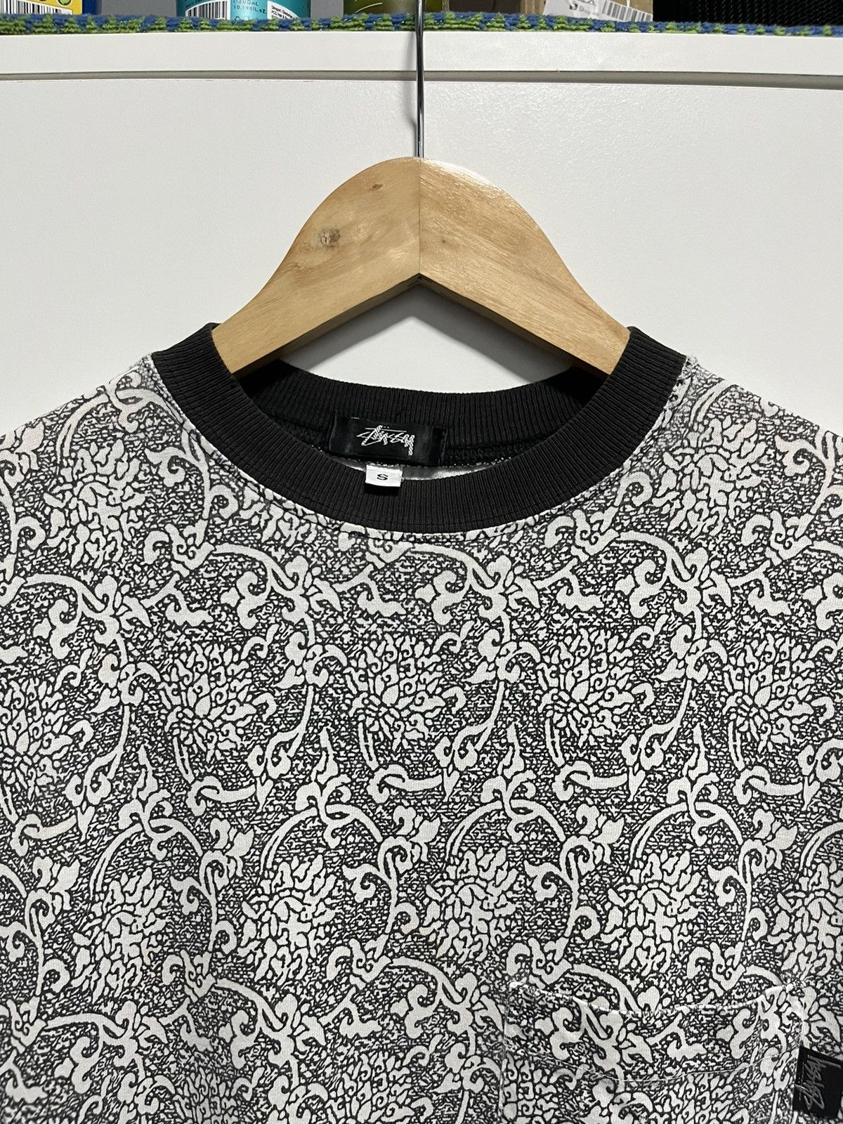 Stussy Vintage 80’s Stussy TomTom Black & White Fullprint Size US S / EU 44-46 / 1 - 5 Thumbnail