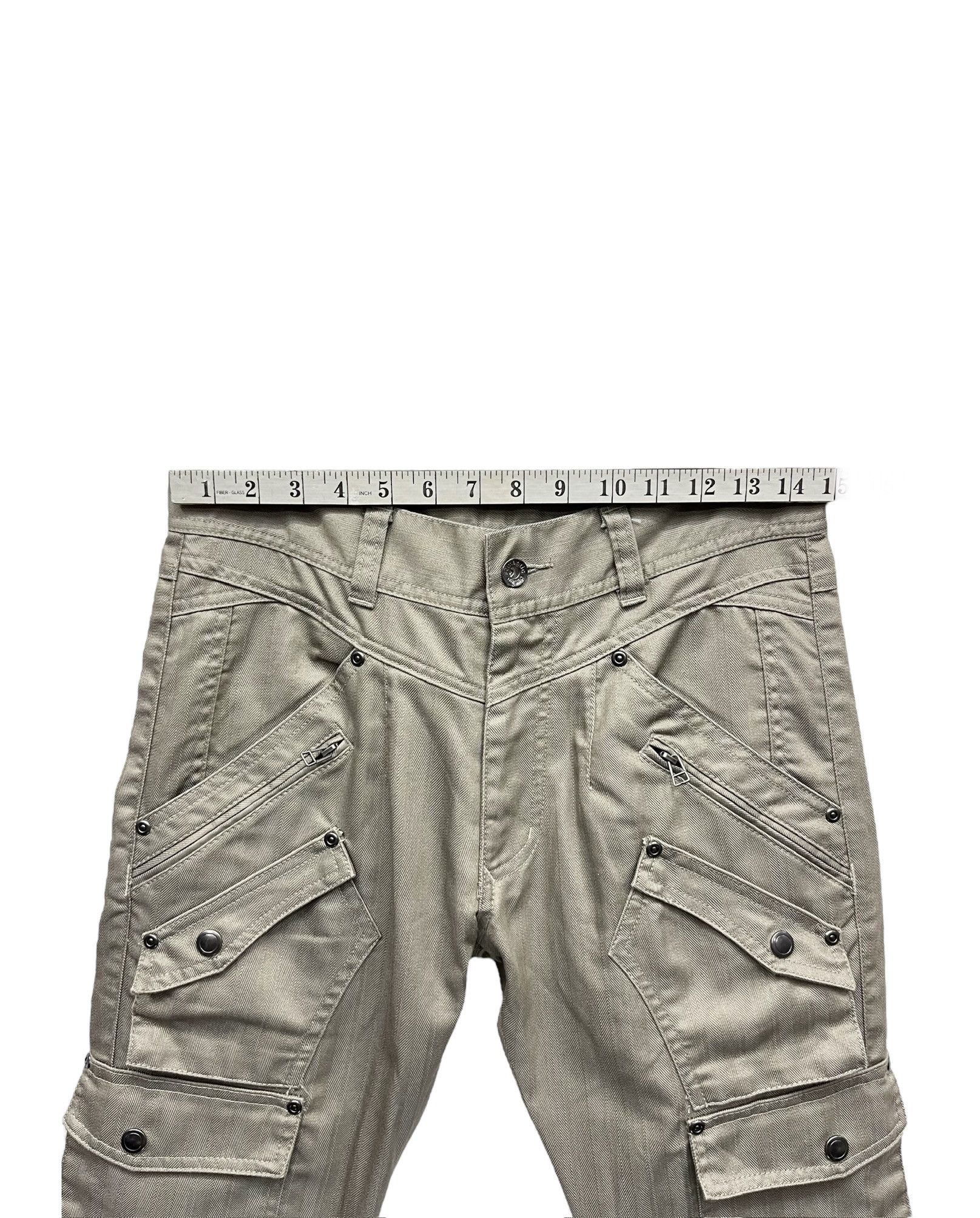 semanticdesign SEMANTIC Multipocket Bush Cargo Techwear Street Pants Size US 28 / EU 44 - 6 Thumbnail