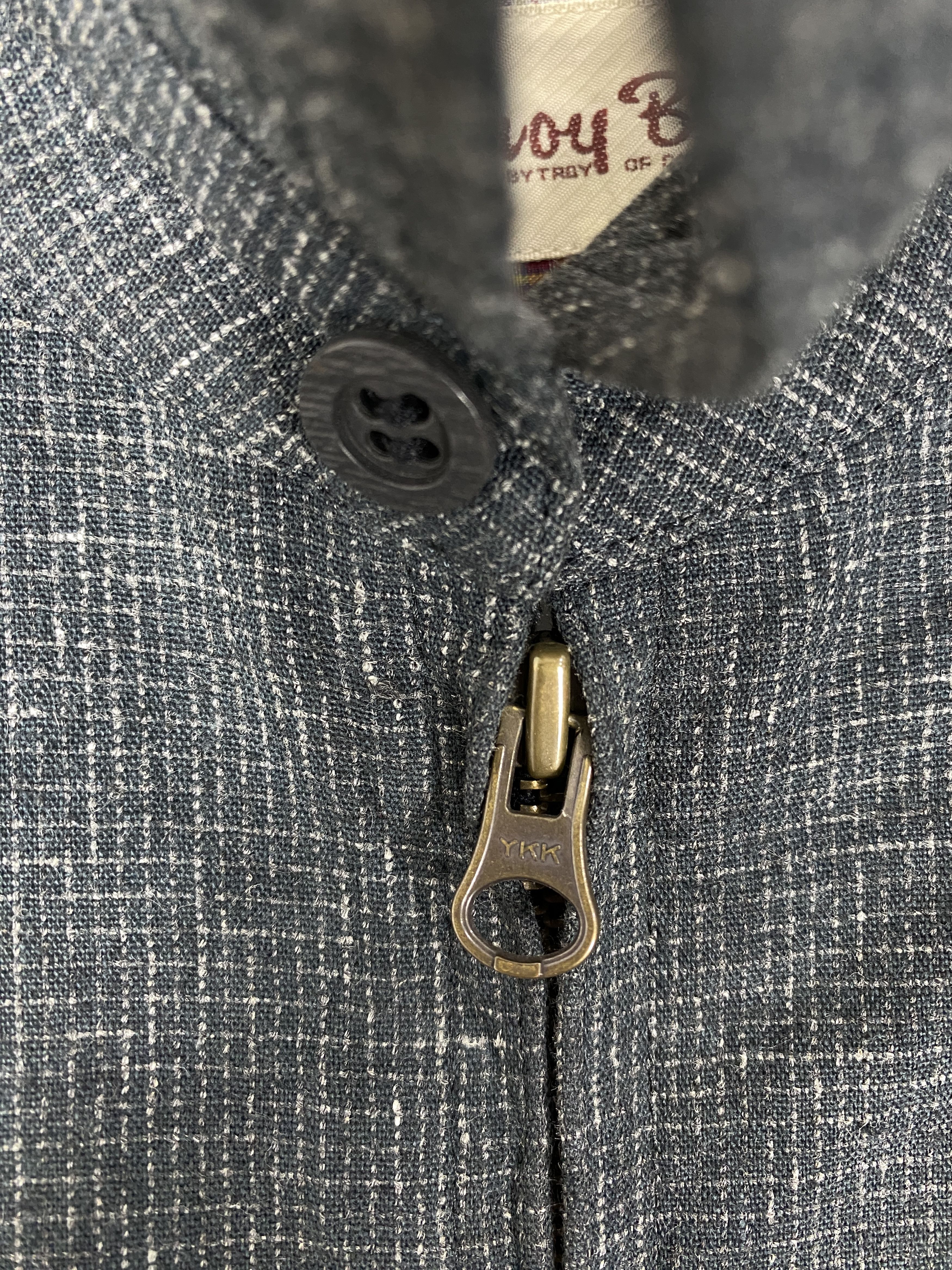 Japanese Brand Vintage Troy Bros Flannel Lining Jacket J2113 Size US S / EU 44-46 / 1 - 3 Thumbnail