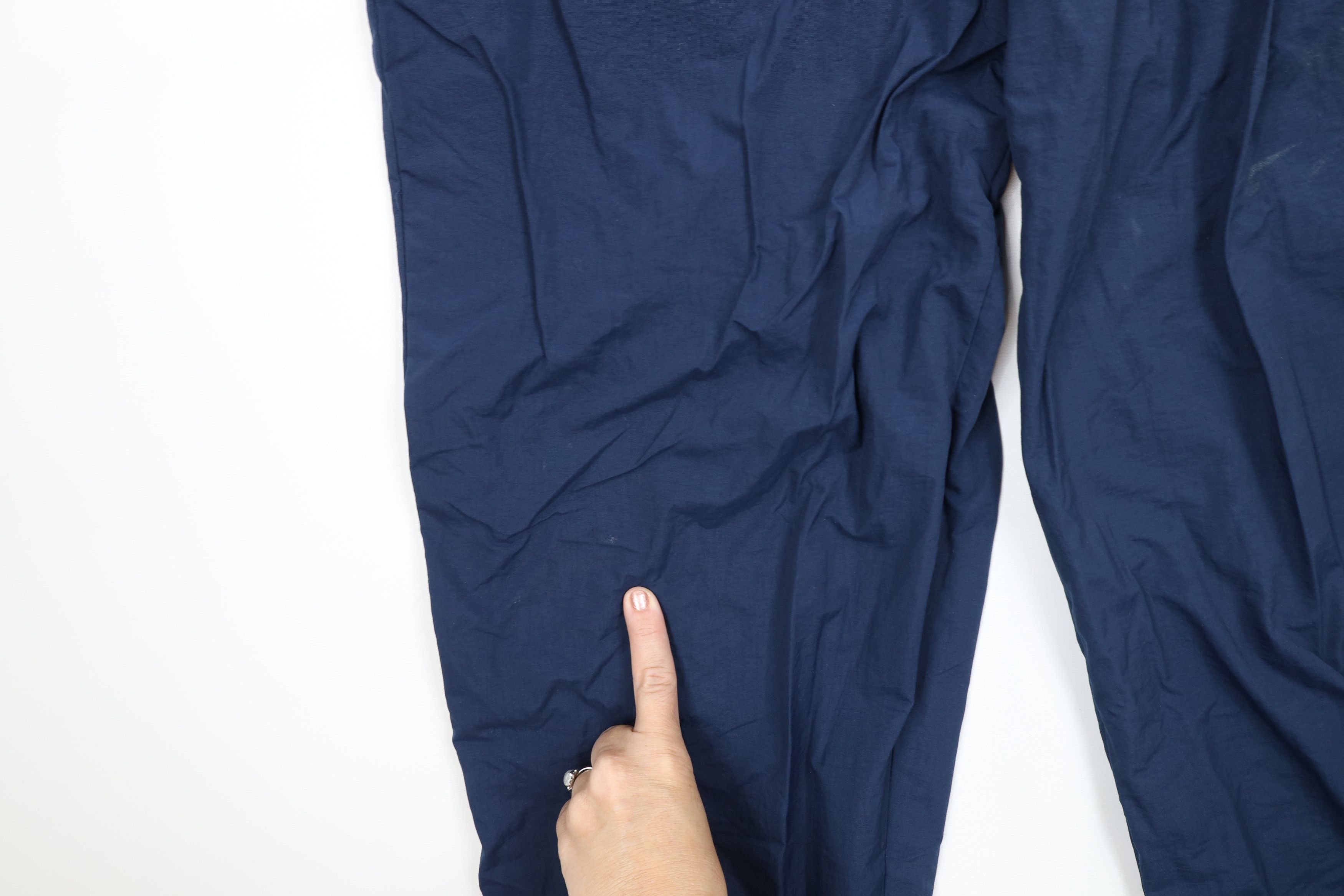 Vintage Vintage 90s Streetwear Lined Windbreaker Joggers Pants Blue Size US 36 / EU 52 - 8 Thumbnail