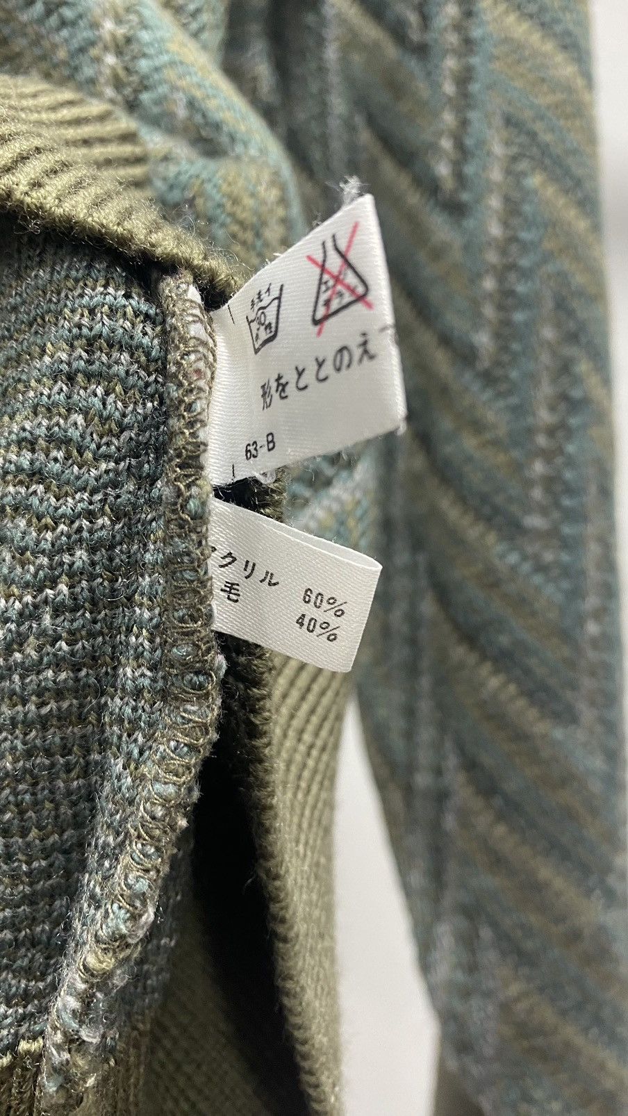 Aran Isles Knitwear × Golden Bear Acne Studios Inspired Knit Sweater by Golden Bear Size US L / EU 52-54 / 3 - 6 Thumbnail