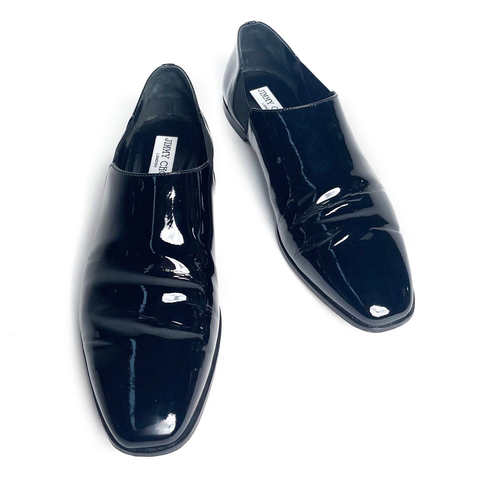 Jimmy Choo Patent Loafers (Glint Flat) Size US 10 / IT 40 - 1 Thumbnail