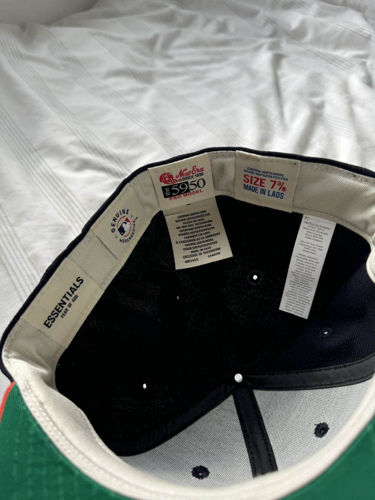 Fear of God × New Era Fear of God x New Era Houston Astros 59FIFTY Cap 7 3/8 Size ONE SIZE - 4 Thumbnail