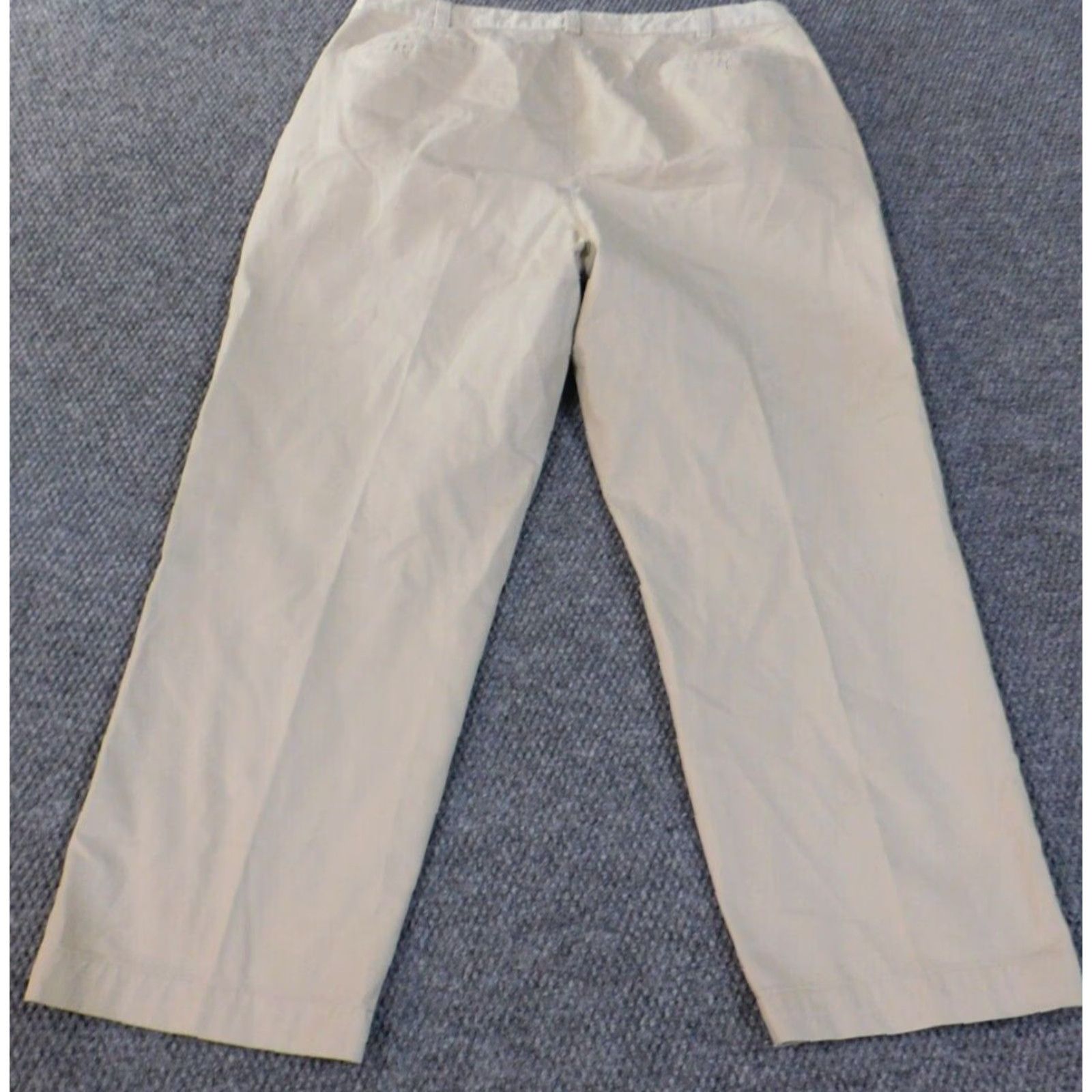 Orvis Orvis Pants 38x28 Men Beige Cotton Chino Straight Leg Flat Front Casual Modern Classic Pockets No Holes or Tears Size US 38 / EU 54 - 5 Thumbnail