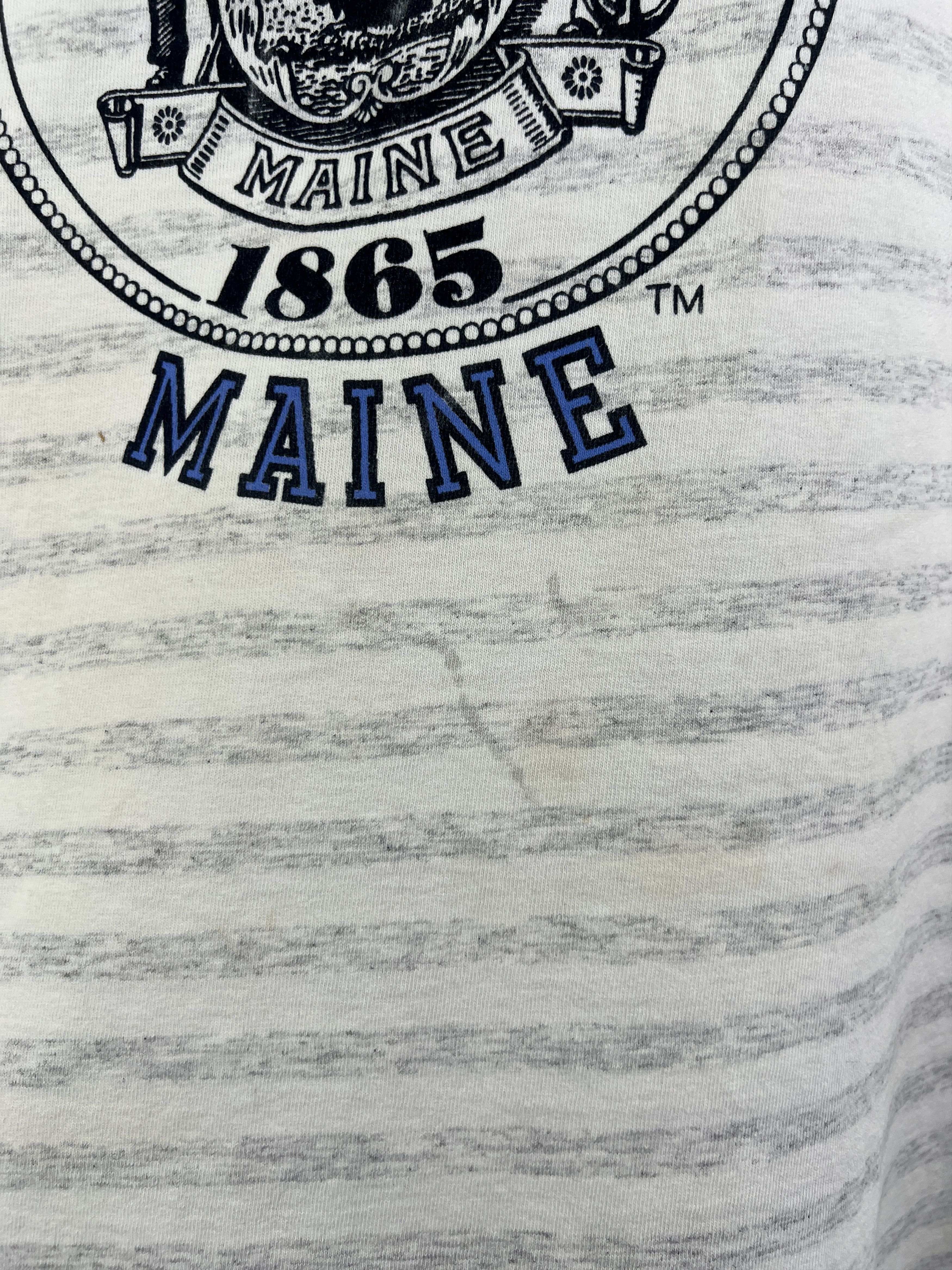 Vintage No.4856 Vintage 90s University of Maine Graphic Tee Size US XL / EU 56 / 4 - 5 Thumbnail