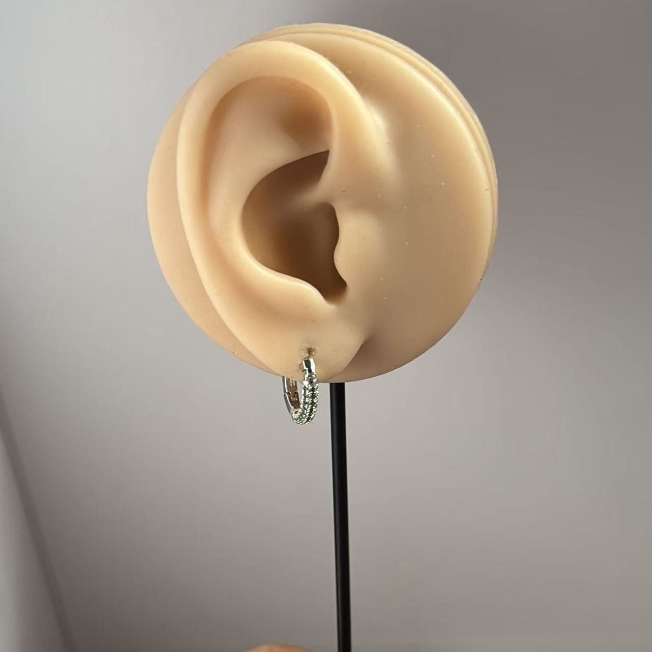 Other 14mm Small Hoop Earrings for Men Women Hip Hop Punk Unisex Size ONE SIZE - 7 Thumbnail