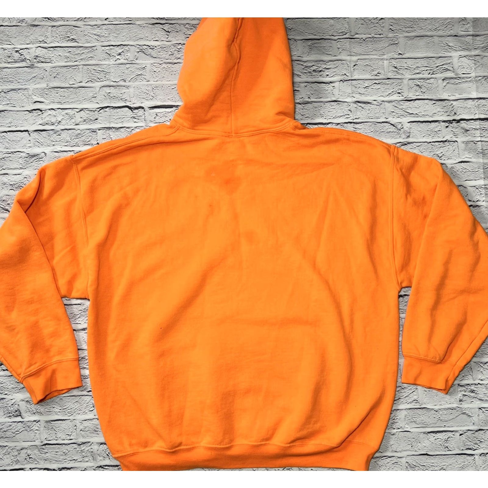 Vintage Lonely Ghost Hoodie Orange XL Unisex Adults Activewear Pullover Hoodie Orange Unisex Adults XL Orange Size XL / US 12-14 / IT 48-50 - 5 Thumbnail