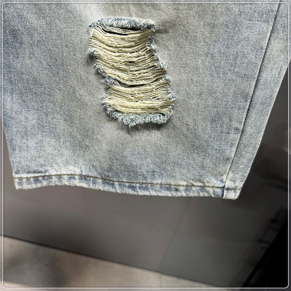 Japanese Brand × Vintage Vintage Ripped Denim Jorts Size US 37 - 11 Thumbnail