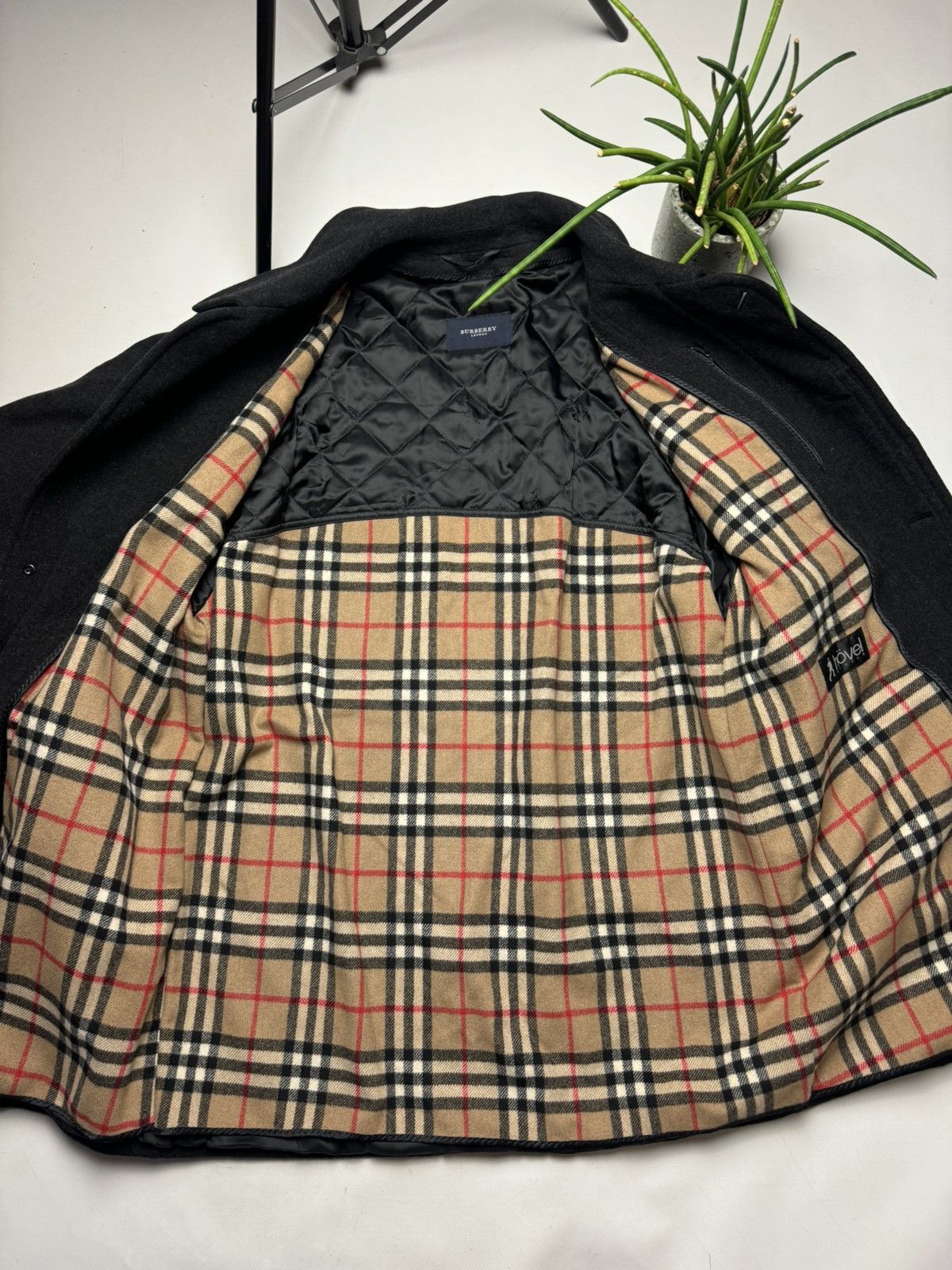 Burberry × Vintage Rare vintage Burberry Wool Jacket Size US XL / EU 56 / 4 - 7 Thumbnail