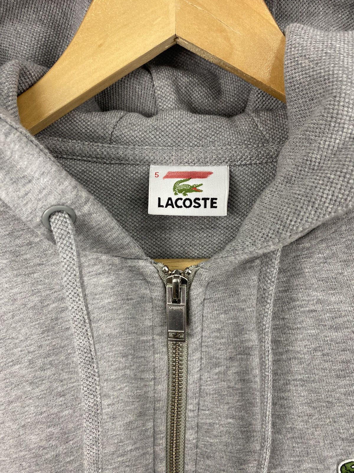Lacoste 🇺🇸 Vintage Lacoste Clastic Zip Hoodie Rare Retro Hype Y2K Size US M / EU 48-50 / 2 - 5 Thumbnail