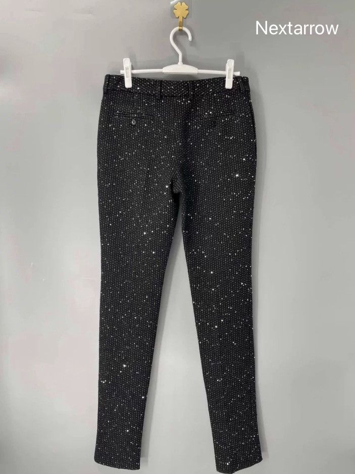 Saint Laurent Paris × Yves Saint Laurent SAINT LAURENT sequined woven casual pants2410-Nextarrow Size 28" / US 6 / IT 42 - 2 Thumbnail