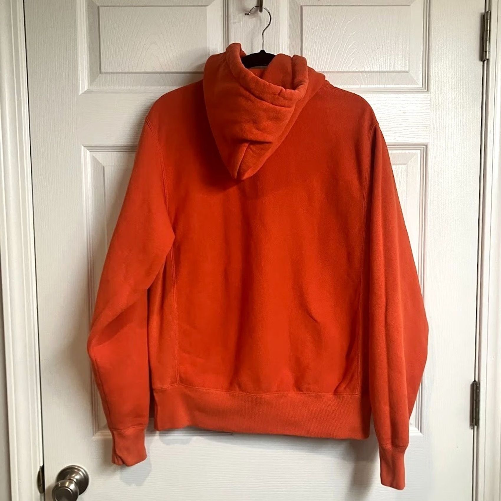 Champion Champion Orange Reverse Weave Sweatshirt Mens Size S Hoodie Embroidered Logo Size US S / EU 44-46 / 1 - 2 Thumbnail