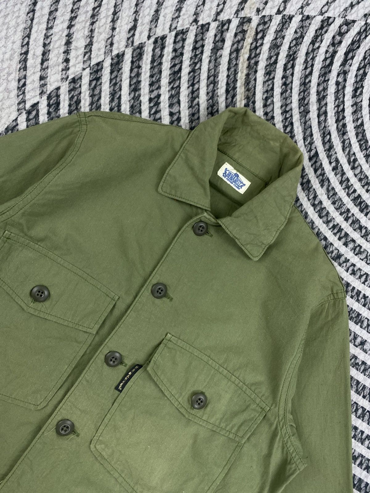 Blue Blue Japan Blue Blue Japan HR Market Army Green Style Button Up Shirt Size US M / EU 48-50 / 2 - 8 Thumbnail