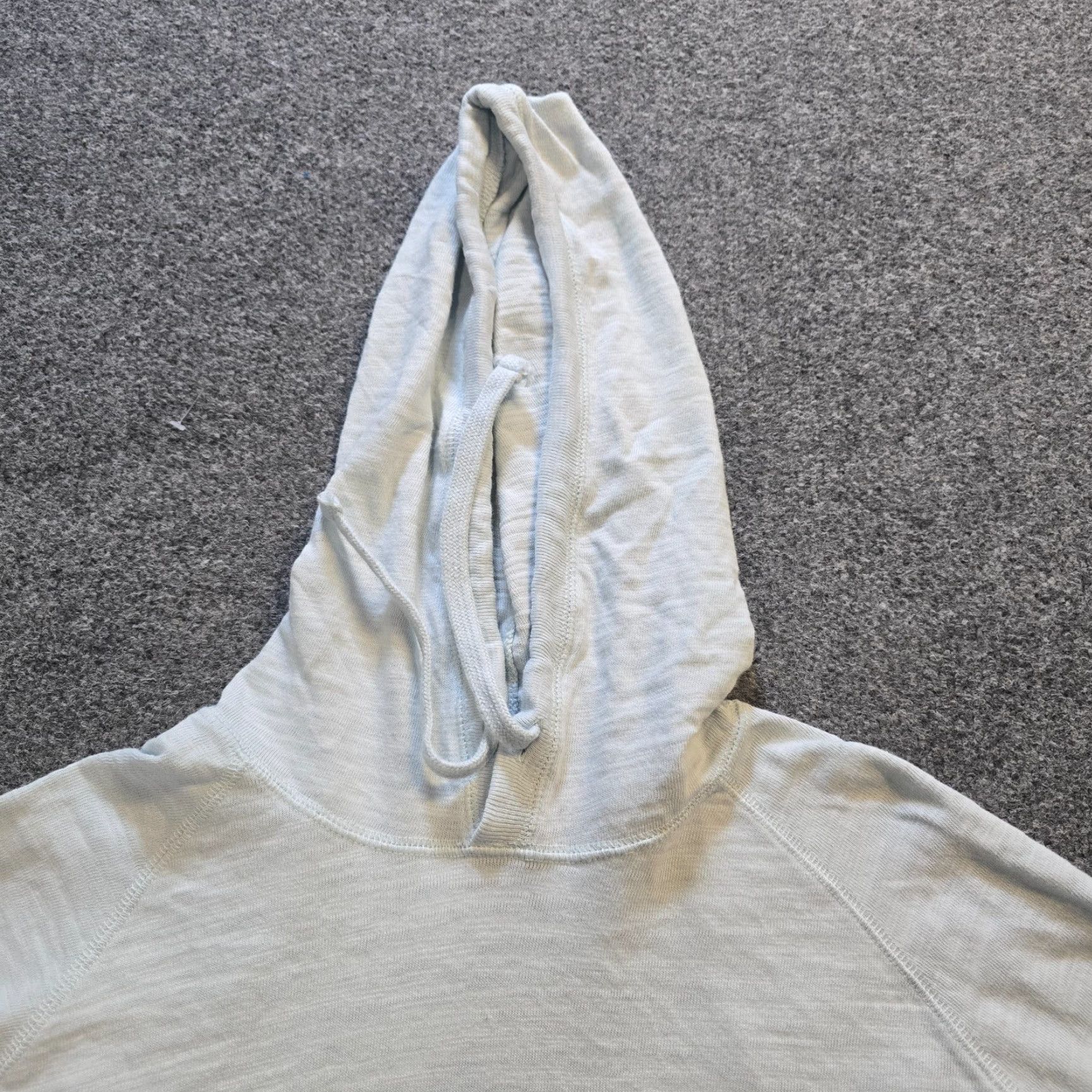 Faherty Faherty Sweatshirt Womens Size XXL Blue Sunwashed Hoodie Slub Knit Casual Preppy Size XXL / US 16-18 / IT 52-54 - 2 Thumbnail