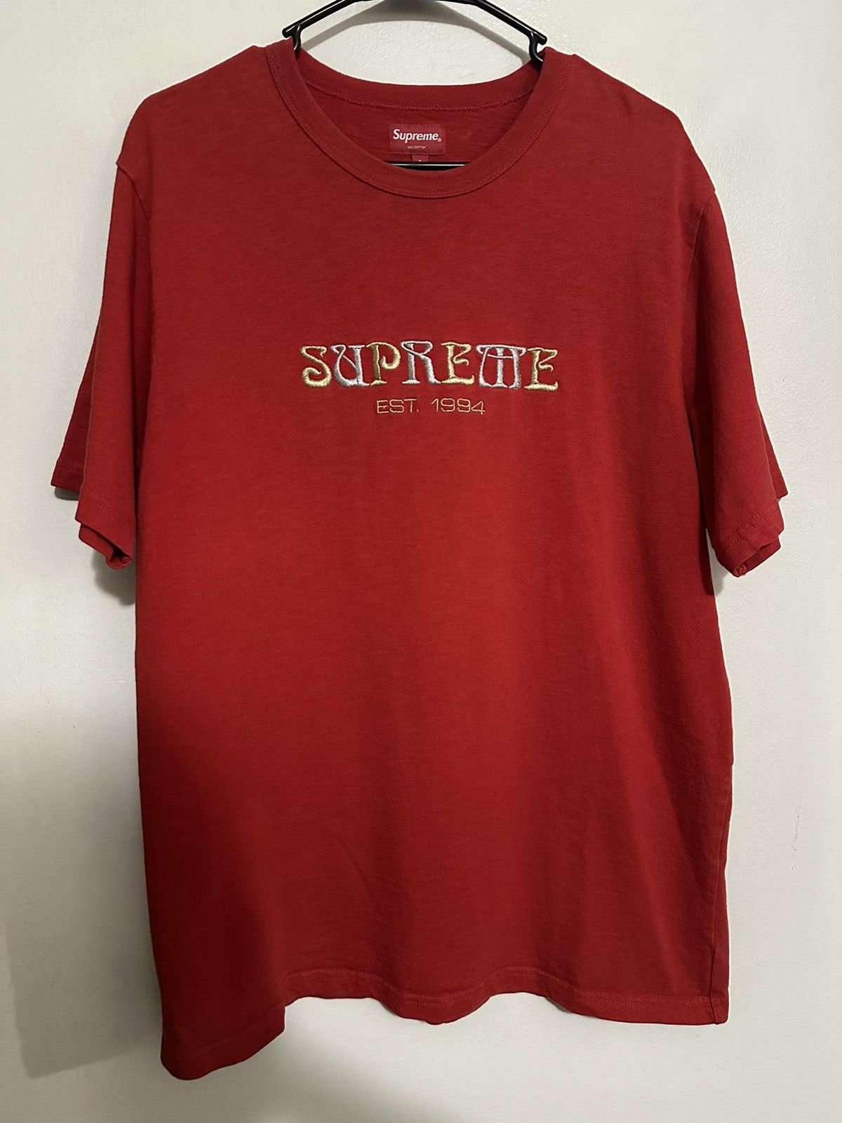 Supreme Supreme Nouveau Logo Tee Size US L / EU 52-54 / 3 - 1 Thumbnail