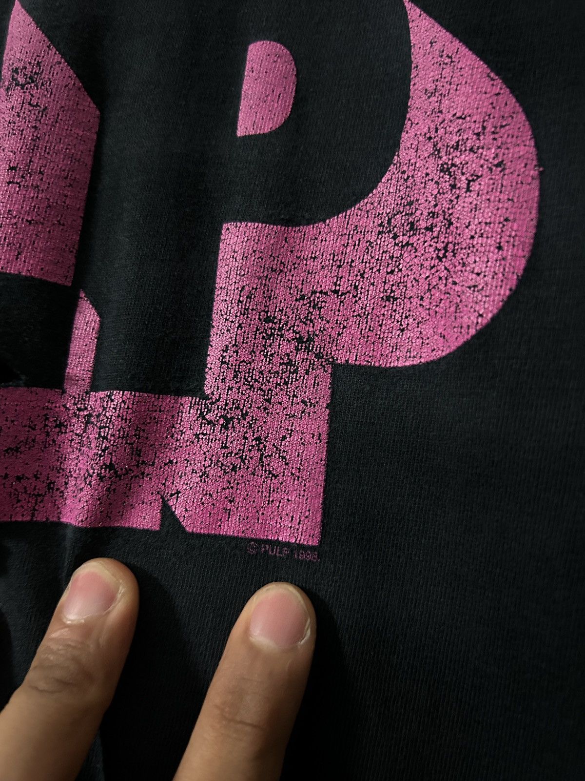 Band Tees Vintage 90’s trashed Band Pulp this is hardcore ERD style Size US M / EU 48-50 / 2 - 8 Thumbnail