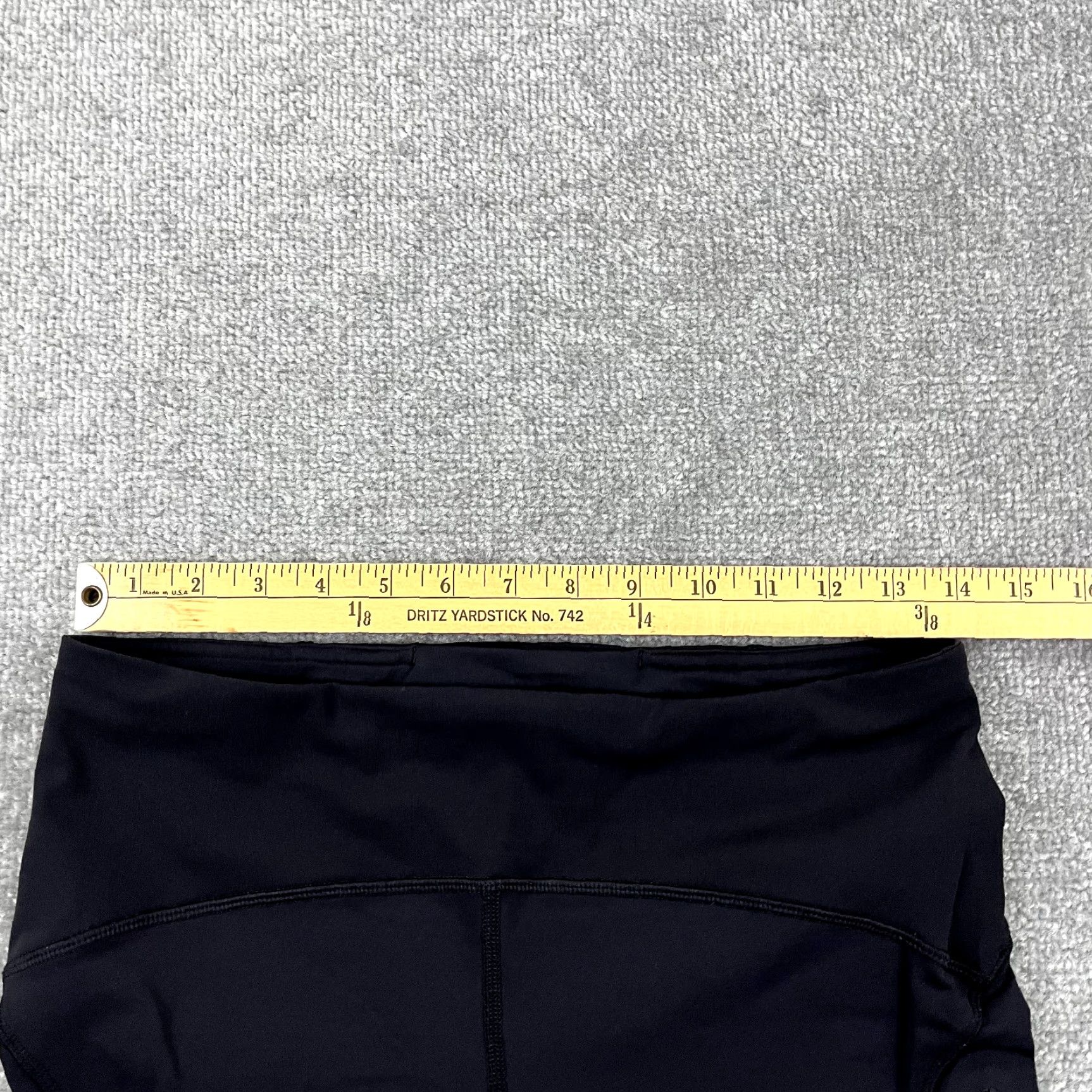 Lululemon LULULEMON Leggings Womens Size 8 Black Sun Runner 17" Capris Cropped Yoga Gym Size 34" / US 12 / IT 48 - 5 Thumbnail