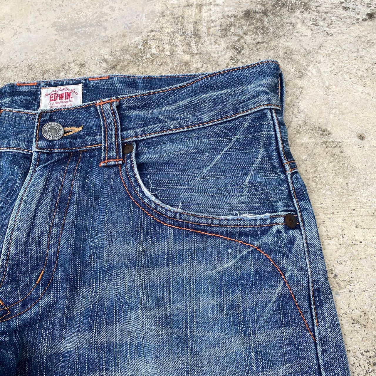 Edwin Vintage Edwin Exclusive XV Distressed Denim Size US 34 / EU 50 - 9 Thumbnail
