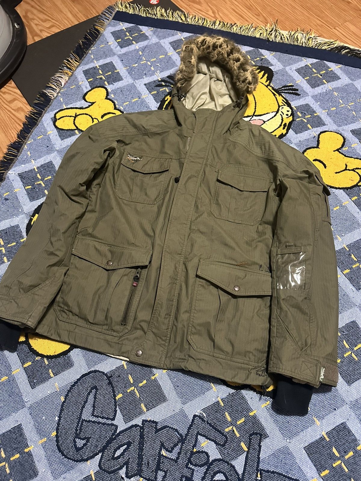 Quiksilver Vintage Y2K Quicksilver Utility Ski Jacket Size US M / EU 48-50 / 2 - 6 Thumbnail