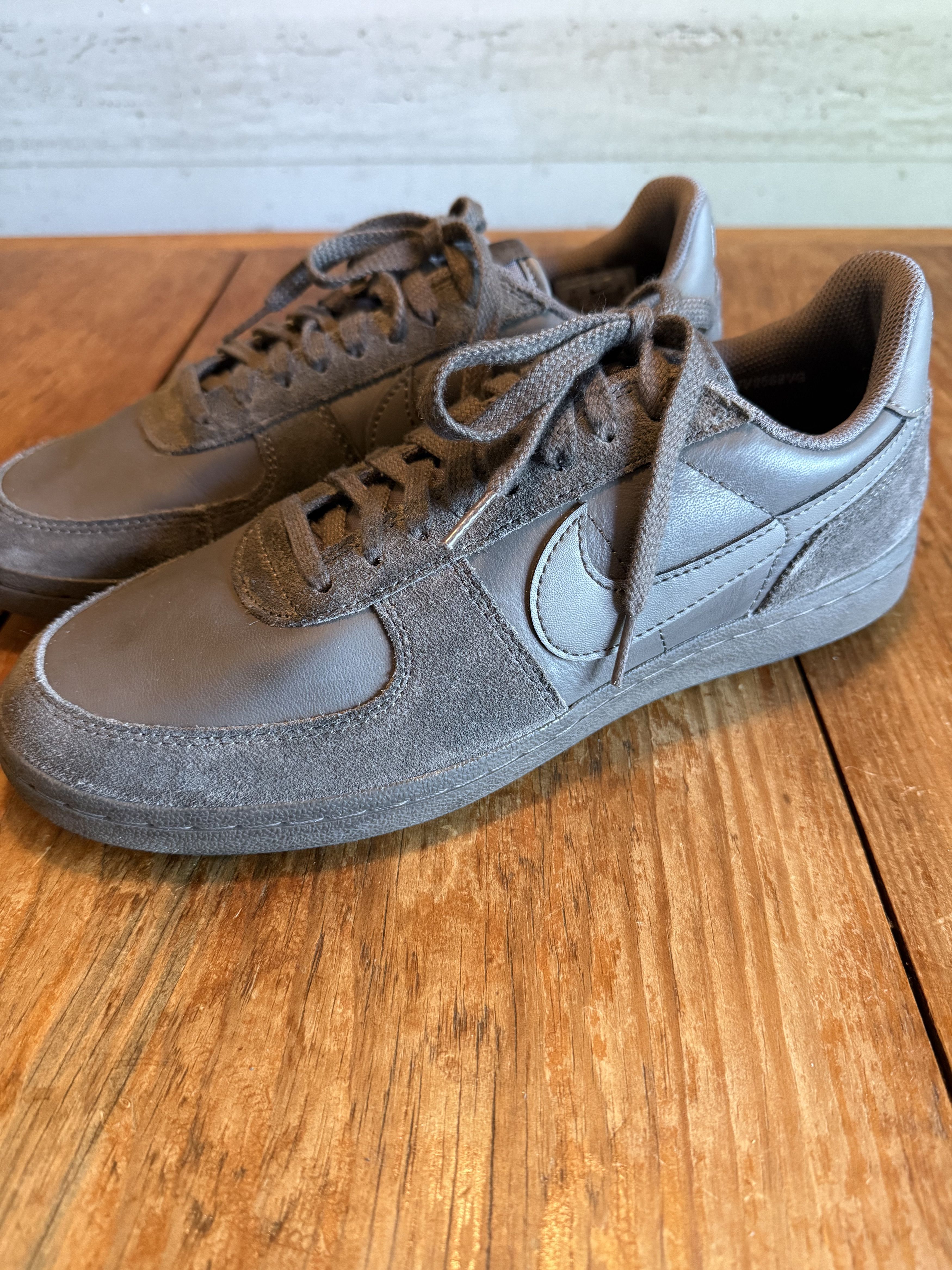 Nike Nike Field General Leather Sneakers, Cave Stone, Men's US 11 Size US 11 / EU 44 - 2 Thumbnail