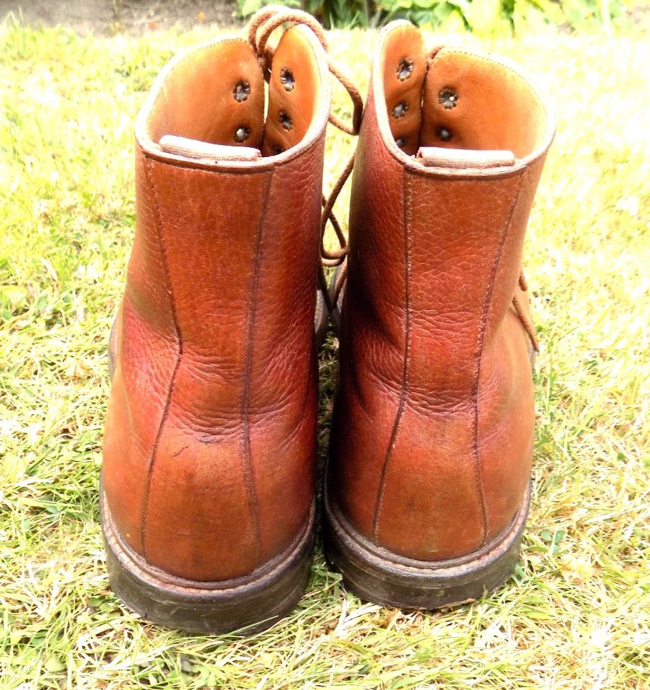 Crockett & Jones Coniston Boots UK 8.5 Tan - Wide Fit
