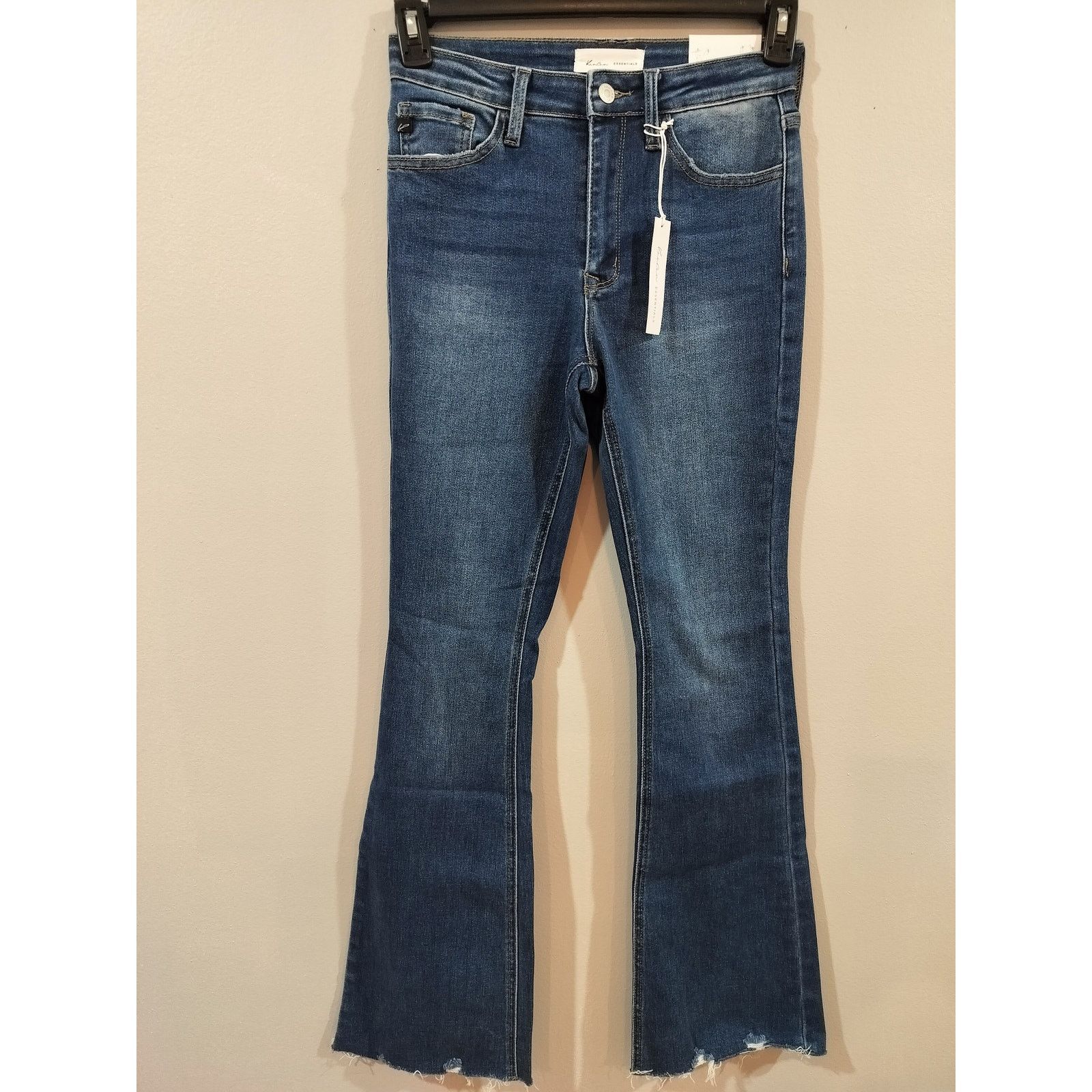 Other KanCan Essentials High Rise Bootcut Jeans Raw Hem 3/25 Size 25" / US 0 / IT 36 - 1 Thumbnail