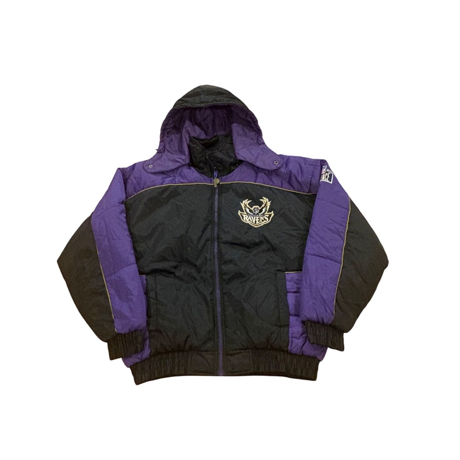 Pro Player Vintage 90s Pro Player Baltimore Ravens Old Logo NFL Puffer Size US L / EU 52-54 / 3 - 1 Thumbnail