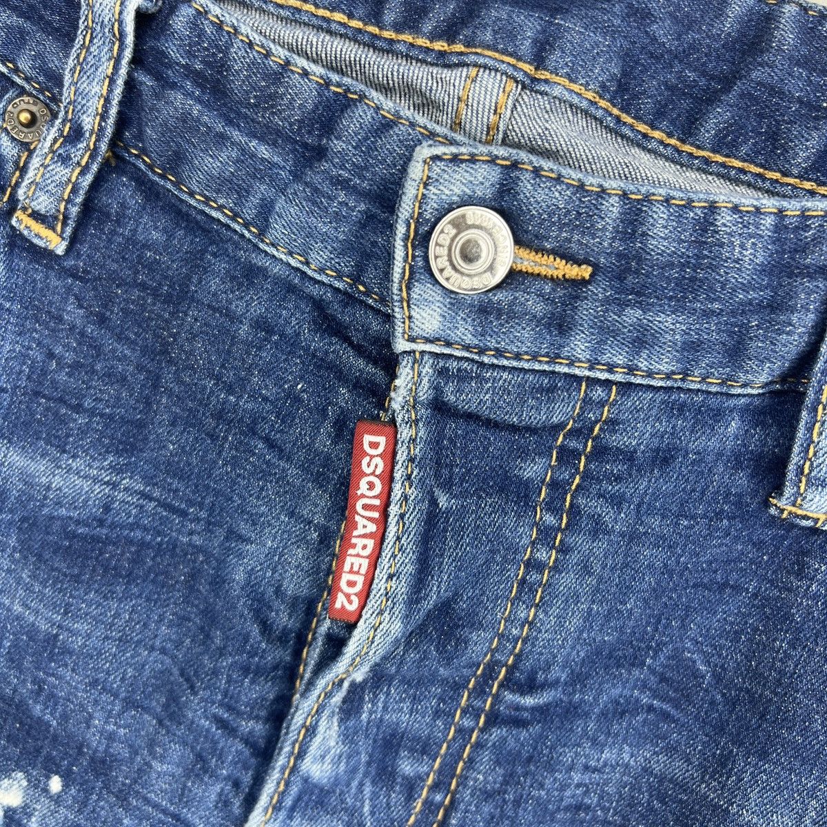 Dsquared2 Dsquared Jeans Slim Fit Blue Denim Italy Vintage Faded Y2K Size US 32 / EU 48 - 5 Thumbnail