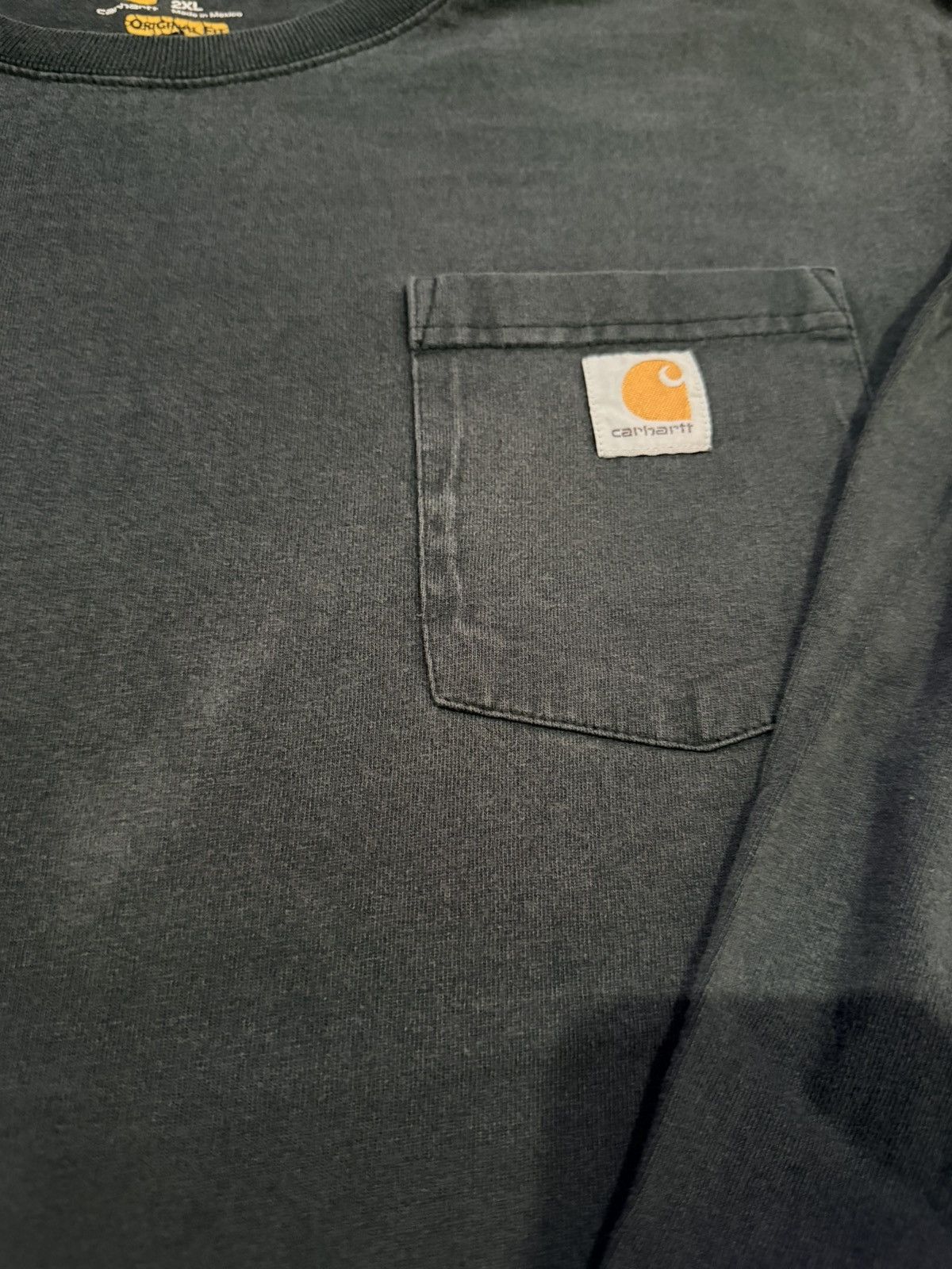 Carhartt Sun faded Carhartt Long Sleeve Pocket T-Shirt Size US XXL / EU 58 / 5 - 3 Thumbnail