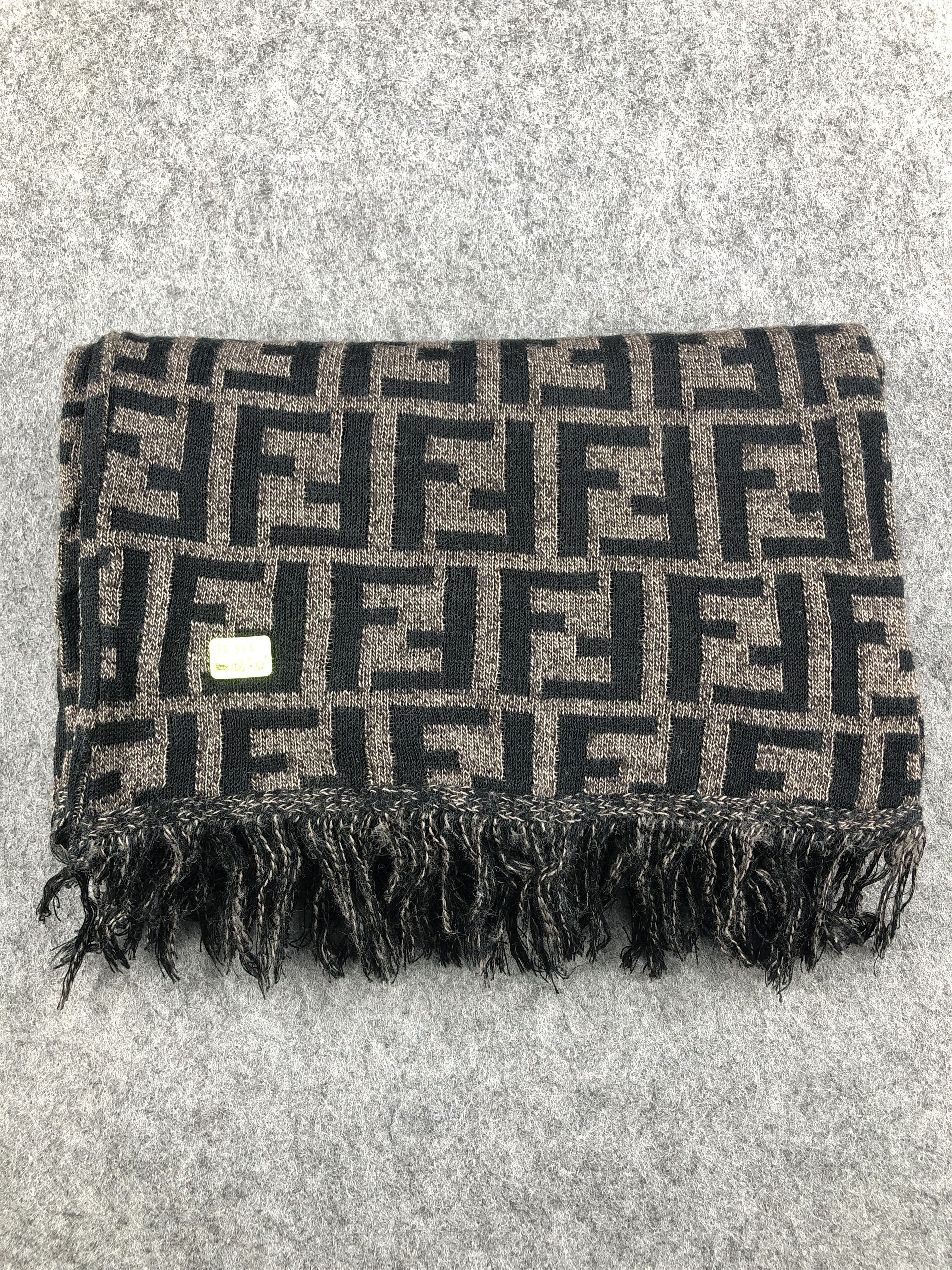 Vintage Fendi Monogram Scarf / Muffler / Neckwear Size ONE SIZE - 6 Thumbnail