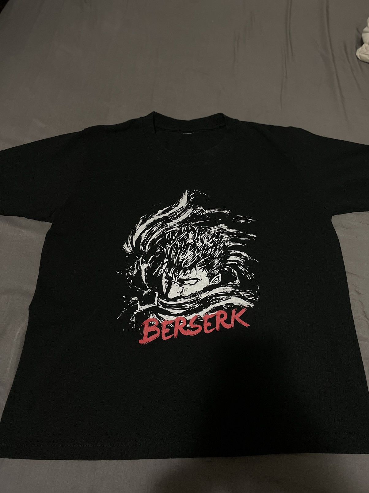 Japanese Brand Berserk Guts Anime Tee Size US M / EU 48-50 / 2 - 1 Thumbnail