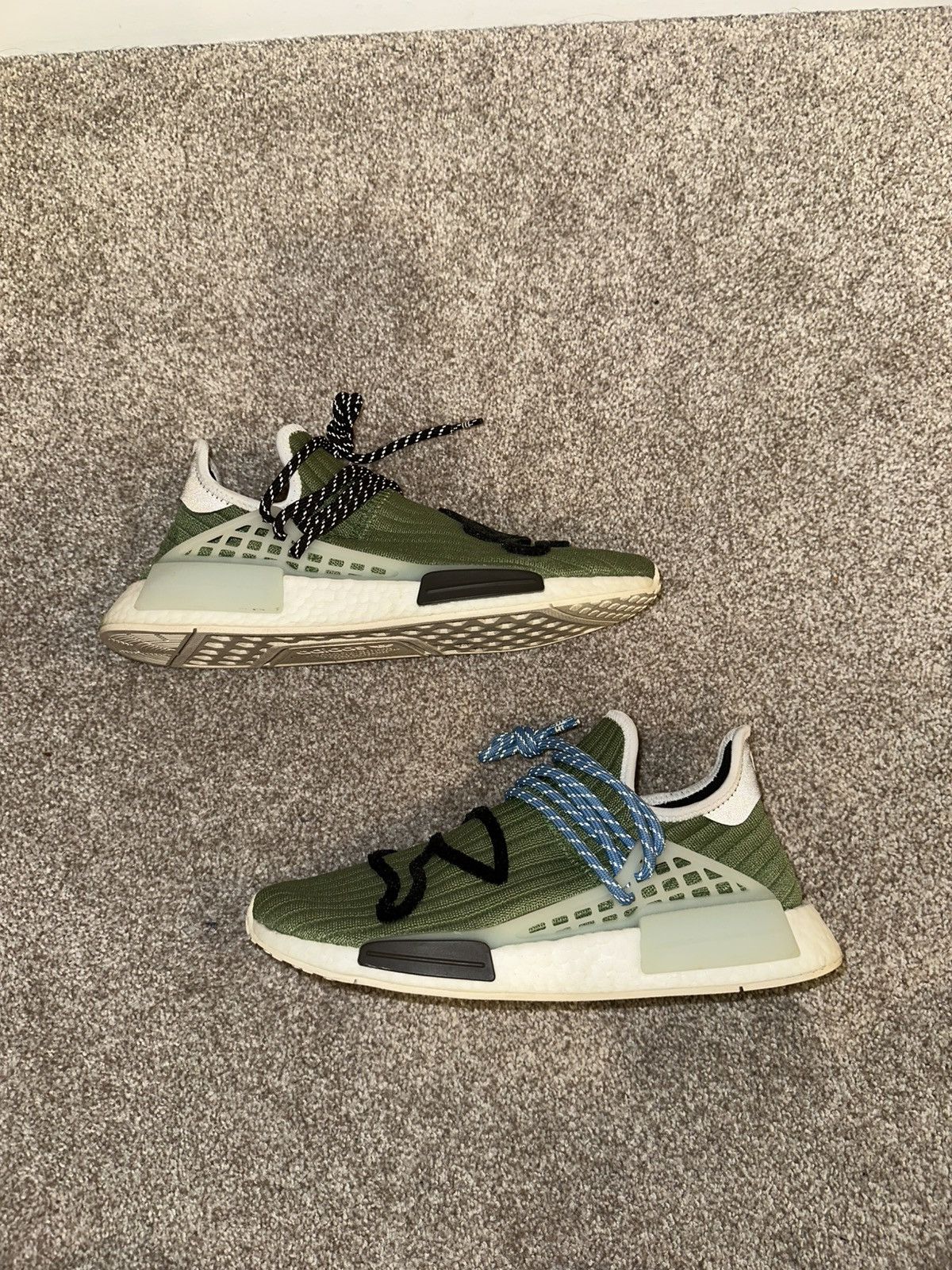 Adidas × Pharrell adidas Pharrell x Billionaire Boys Club Running Dog NMD Hu Size US 9.5 / EU 42-43 - 6 Thumbnail