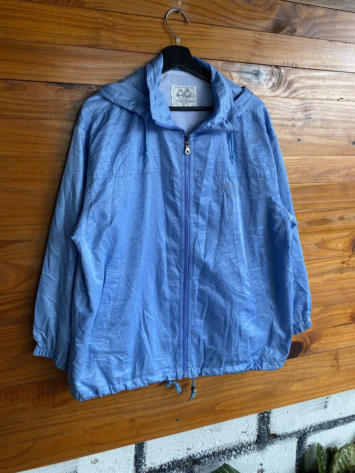 Courreges Courrèges Sport Futur Paris Lightweight Hooded Jacket Size M / US 6-8 / IT 42-44 - 5 Thumbnail